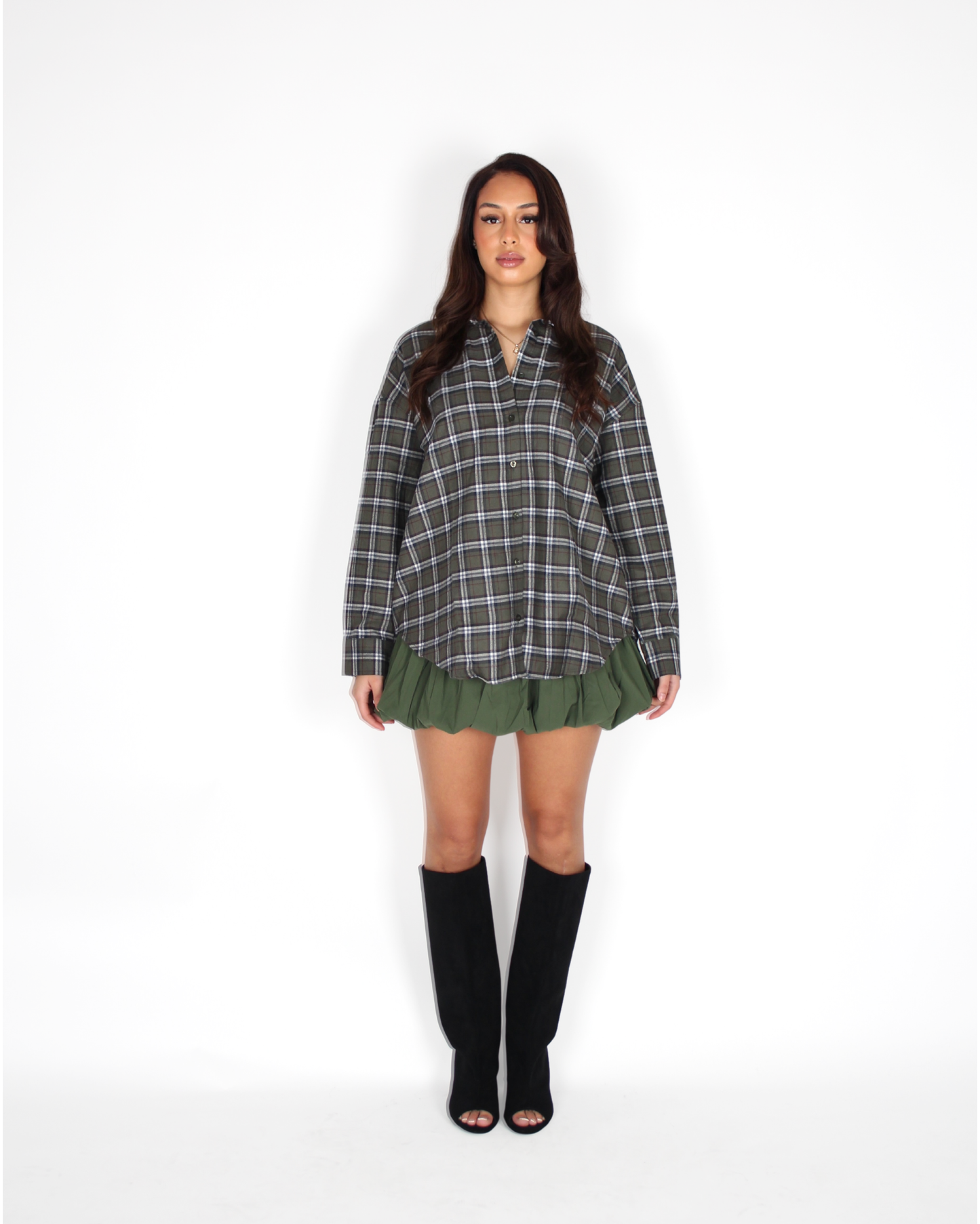 Jax Flannel Green