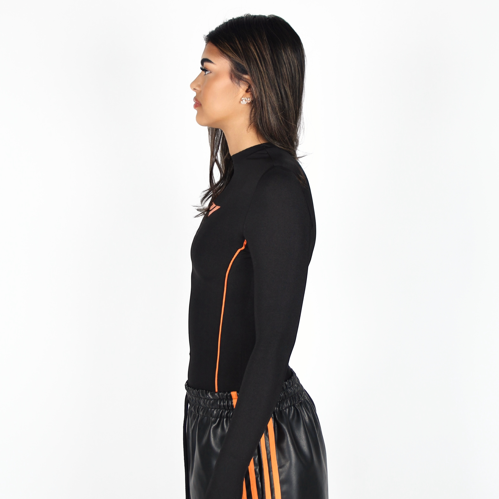PRE-ORDER MTL Long Sleeve Bodysuit Orange