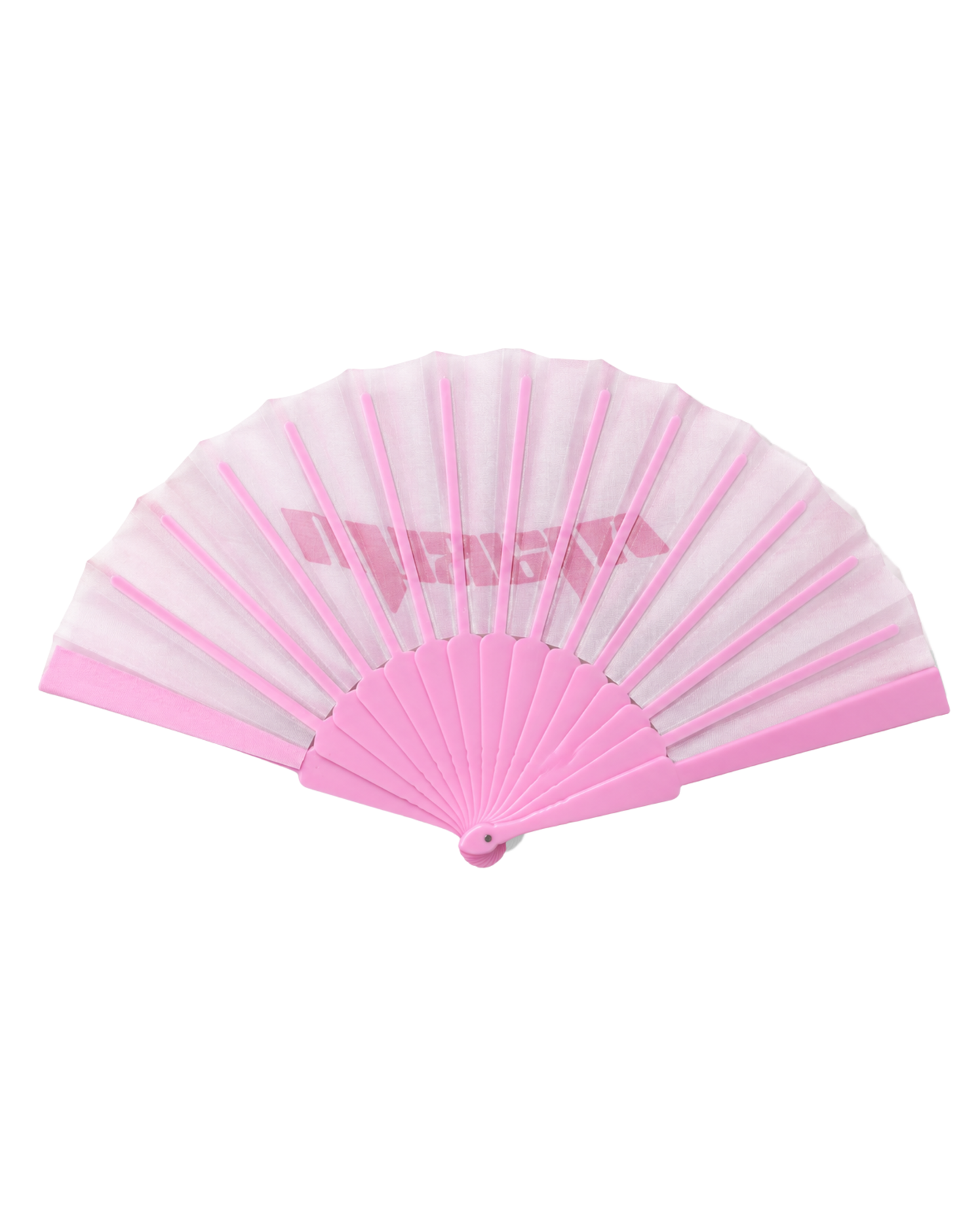 MTL Folding Hand Fan Pink