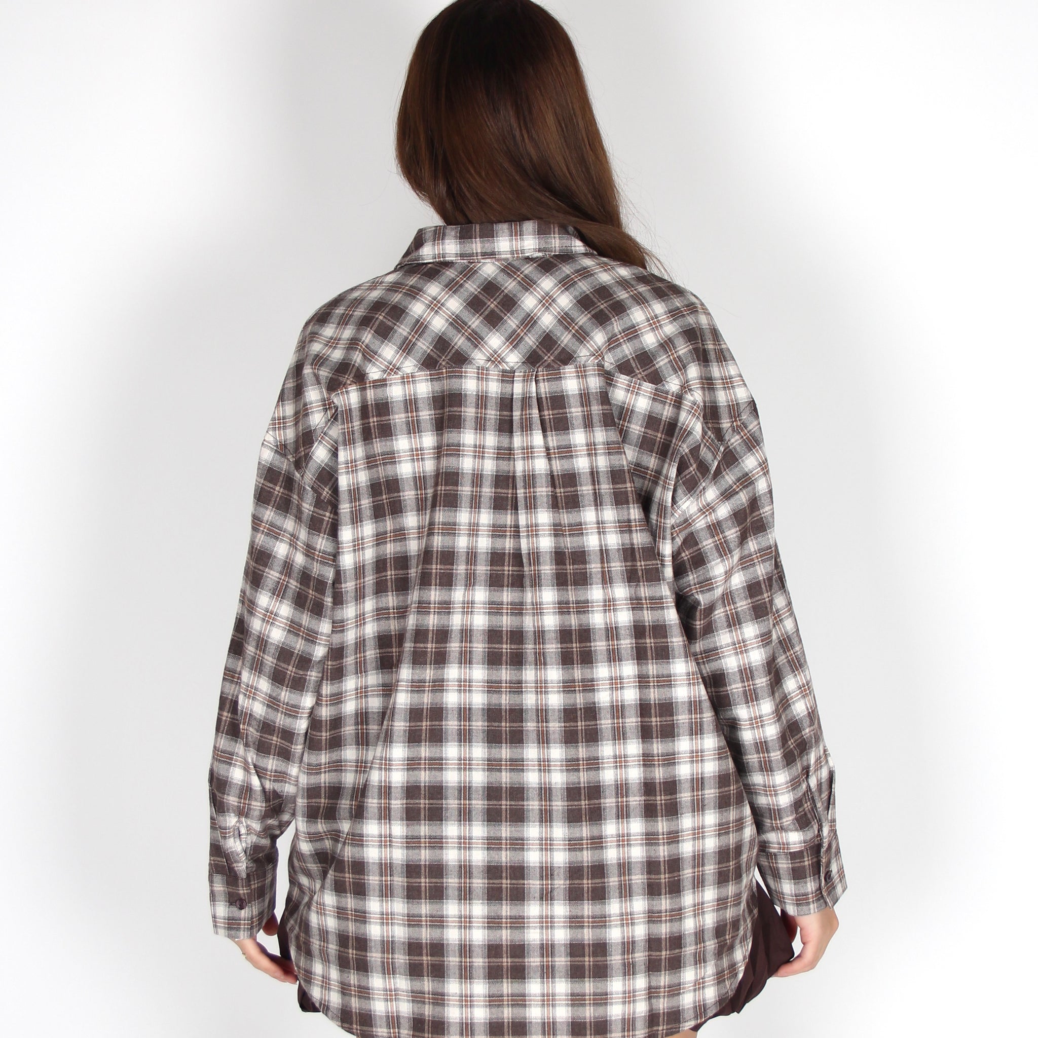 Jordan Flannel Brown