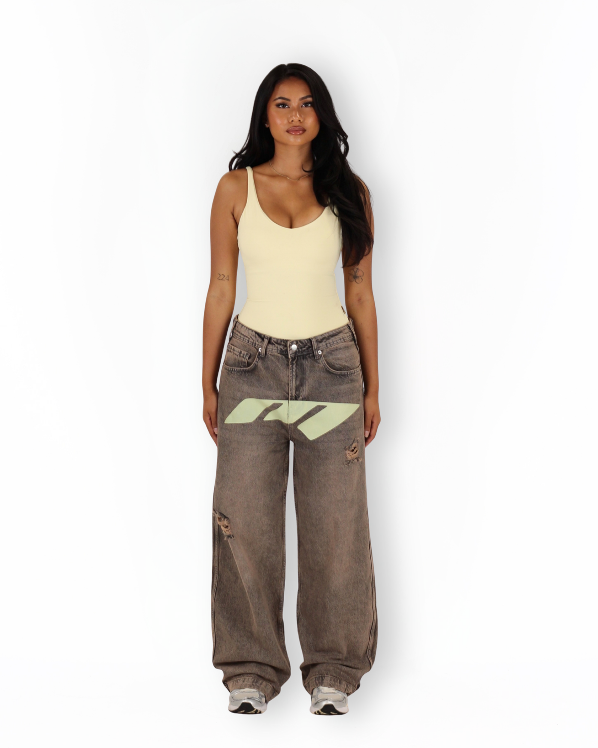 MTL Reversible Straight Leg Jeans