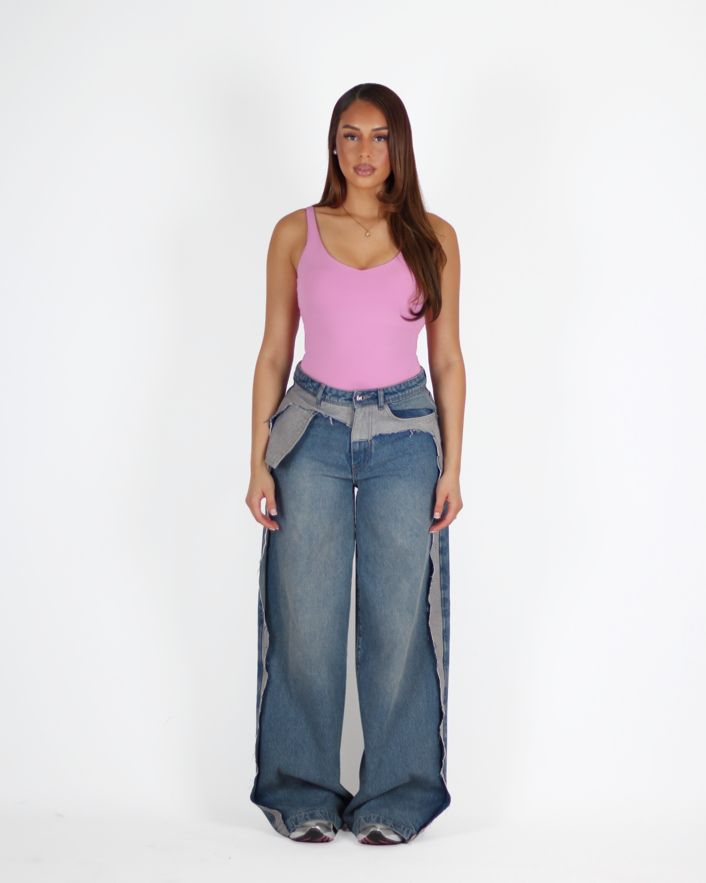 PRE-ORDER MTL Sculpting Label Bodysuit Pink