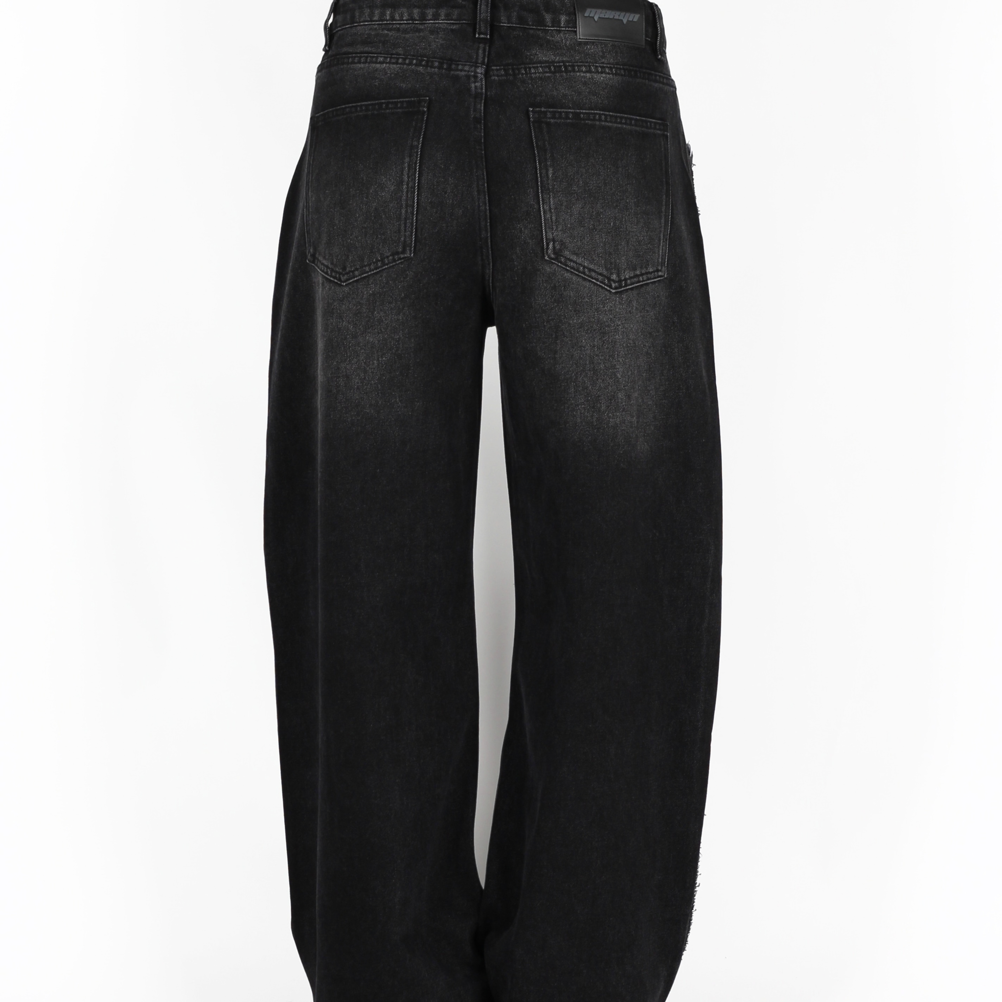MTL Reworked Straight Leg Jeans Black