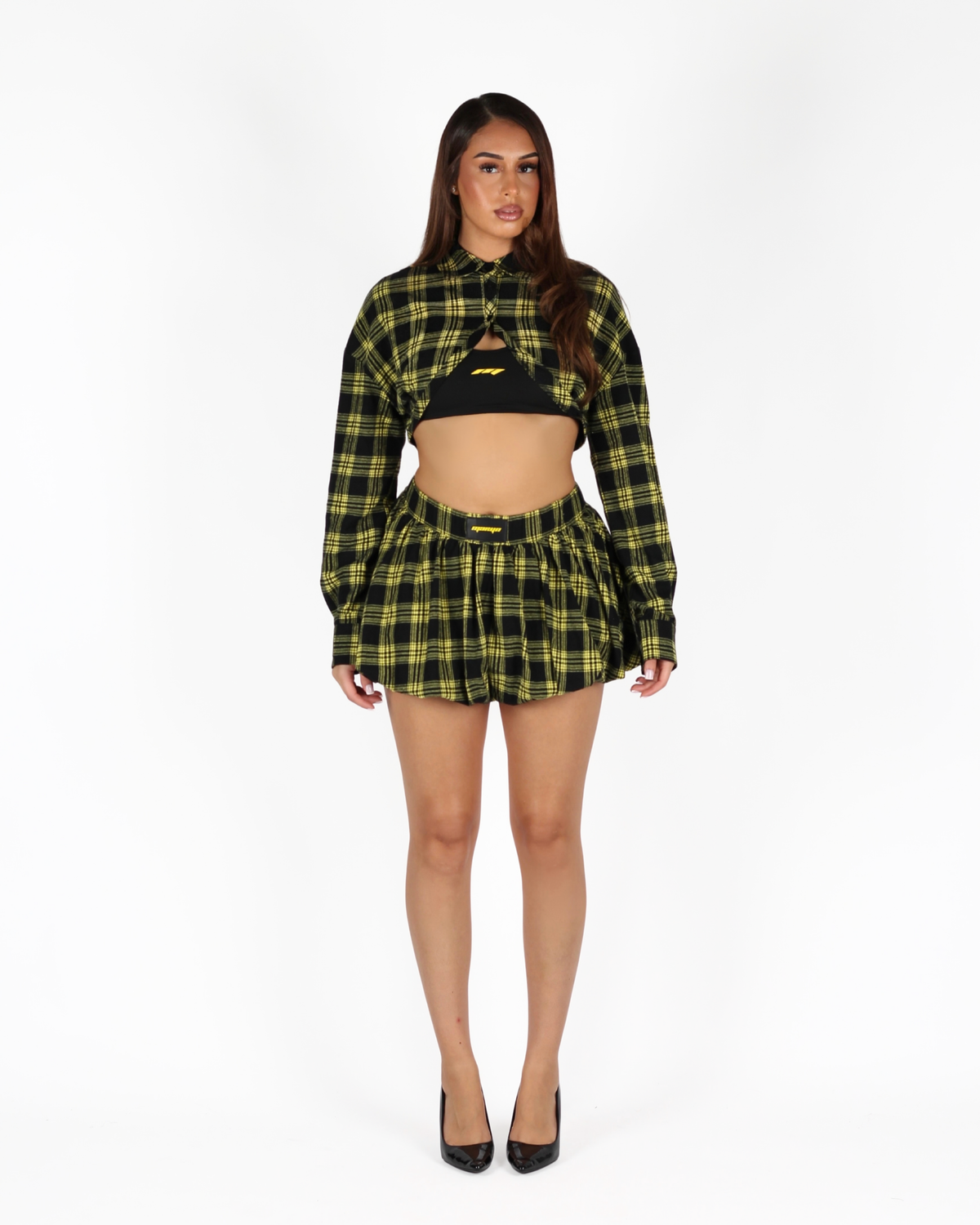 MTL Mini Logo Top Black/Yellow
