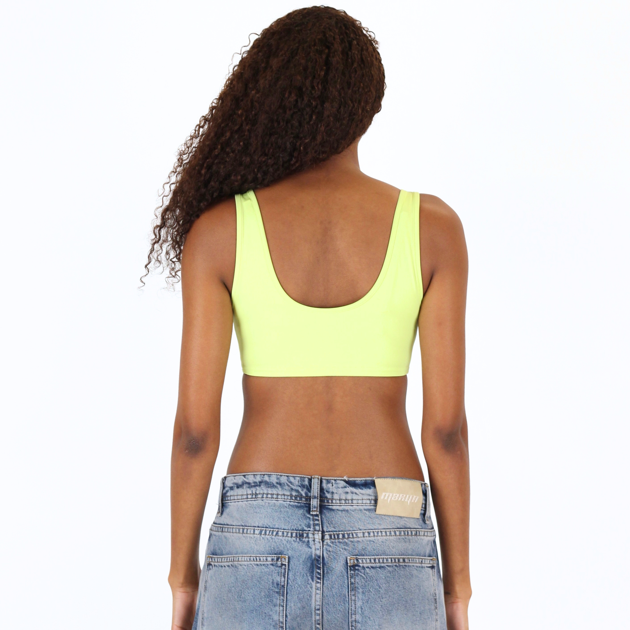 MTL Mini Logo Top Neon Yellow