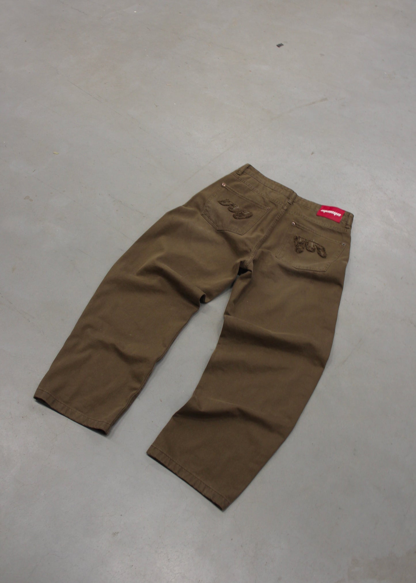 MTL Washed Jeans Brown
