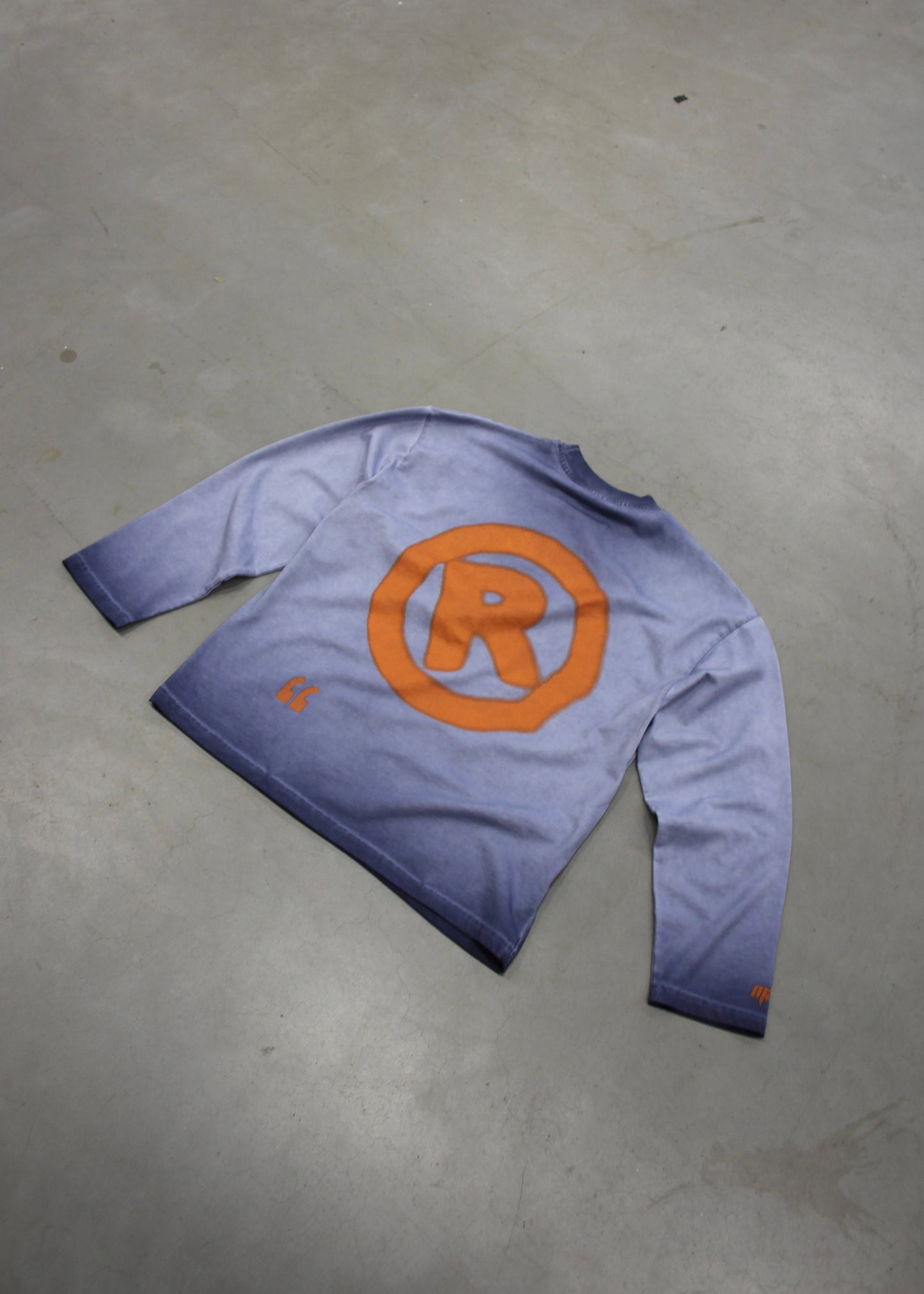 MTL Printed Longsleeve Blue/Orange