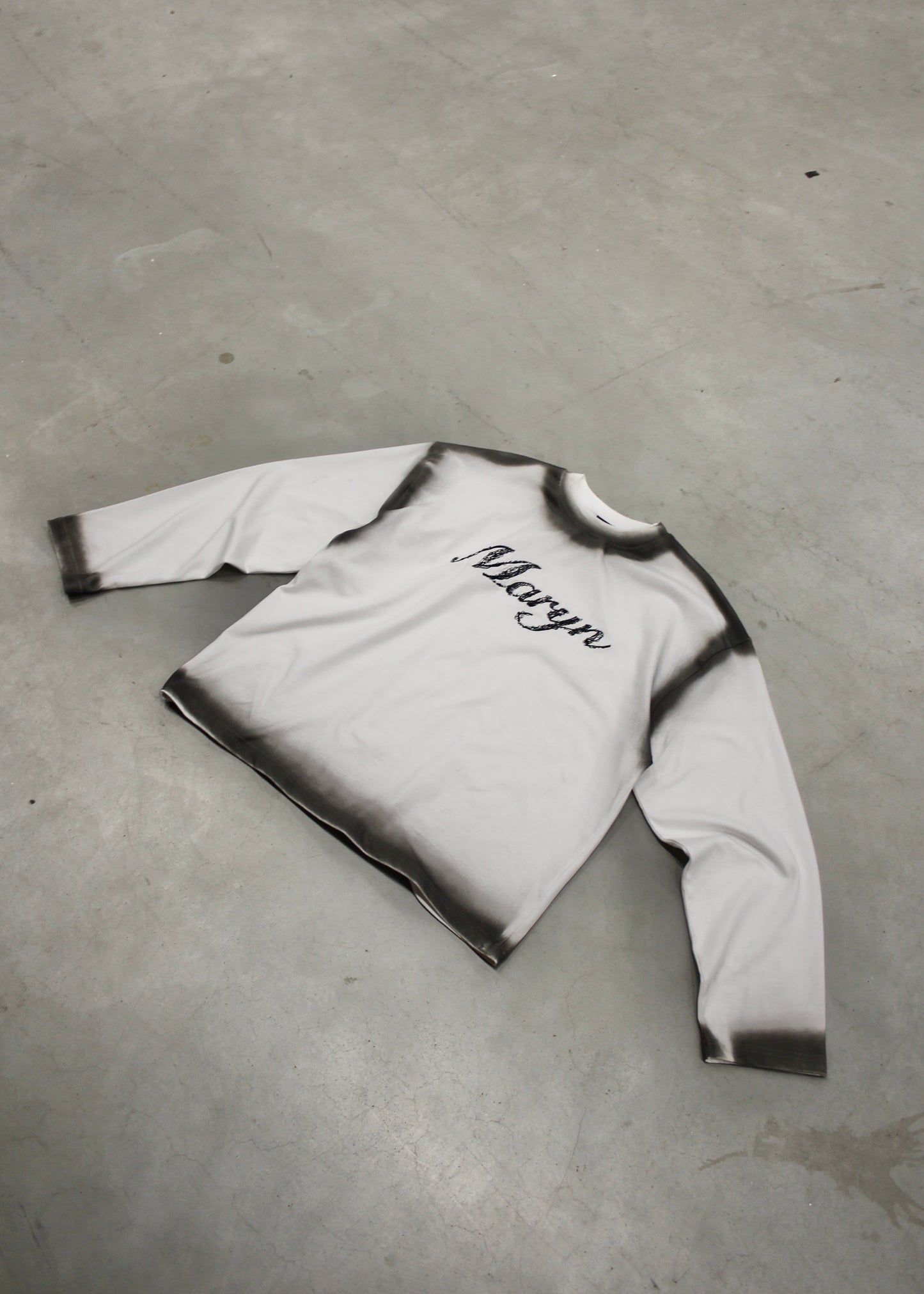 MTL Washed Longsleeve Ecru/Black