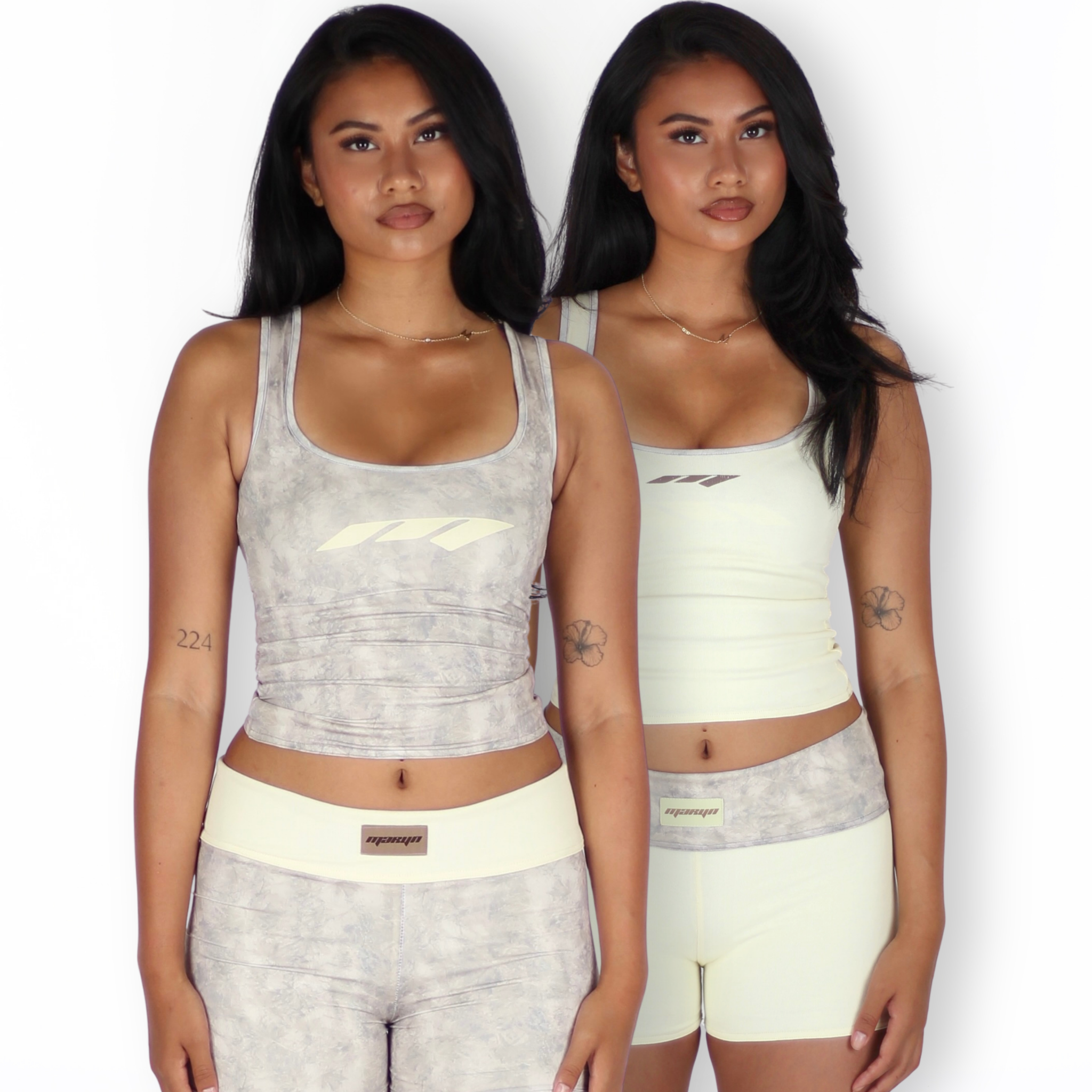 MTL Reversible Tank Top Camo/Butter Yellow
