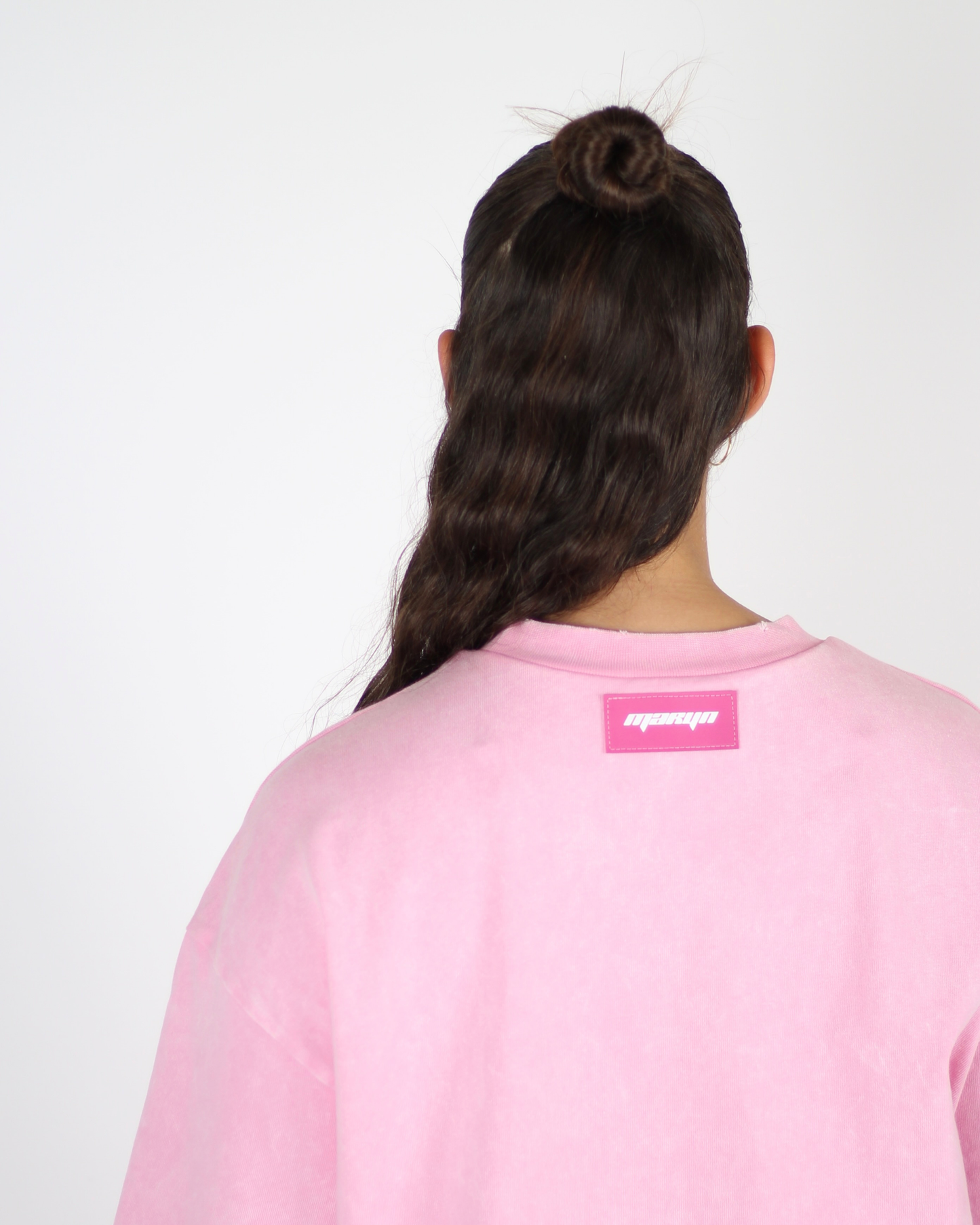 MTL Logo Spray T-shirt Pink
