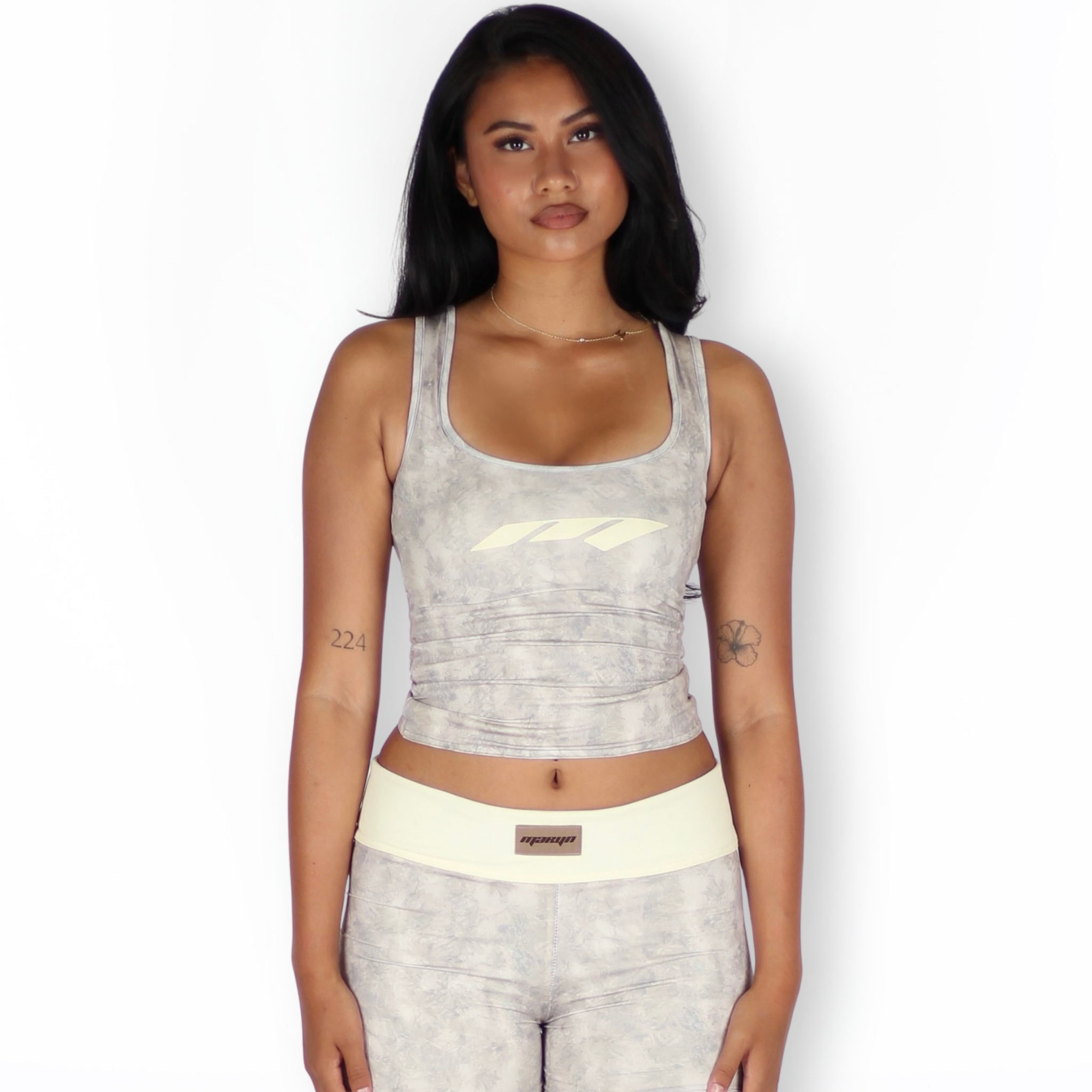 MTL Reversible Tank Top Camo/Butter Yellow