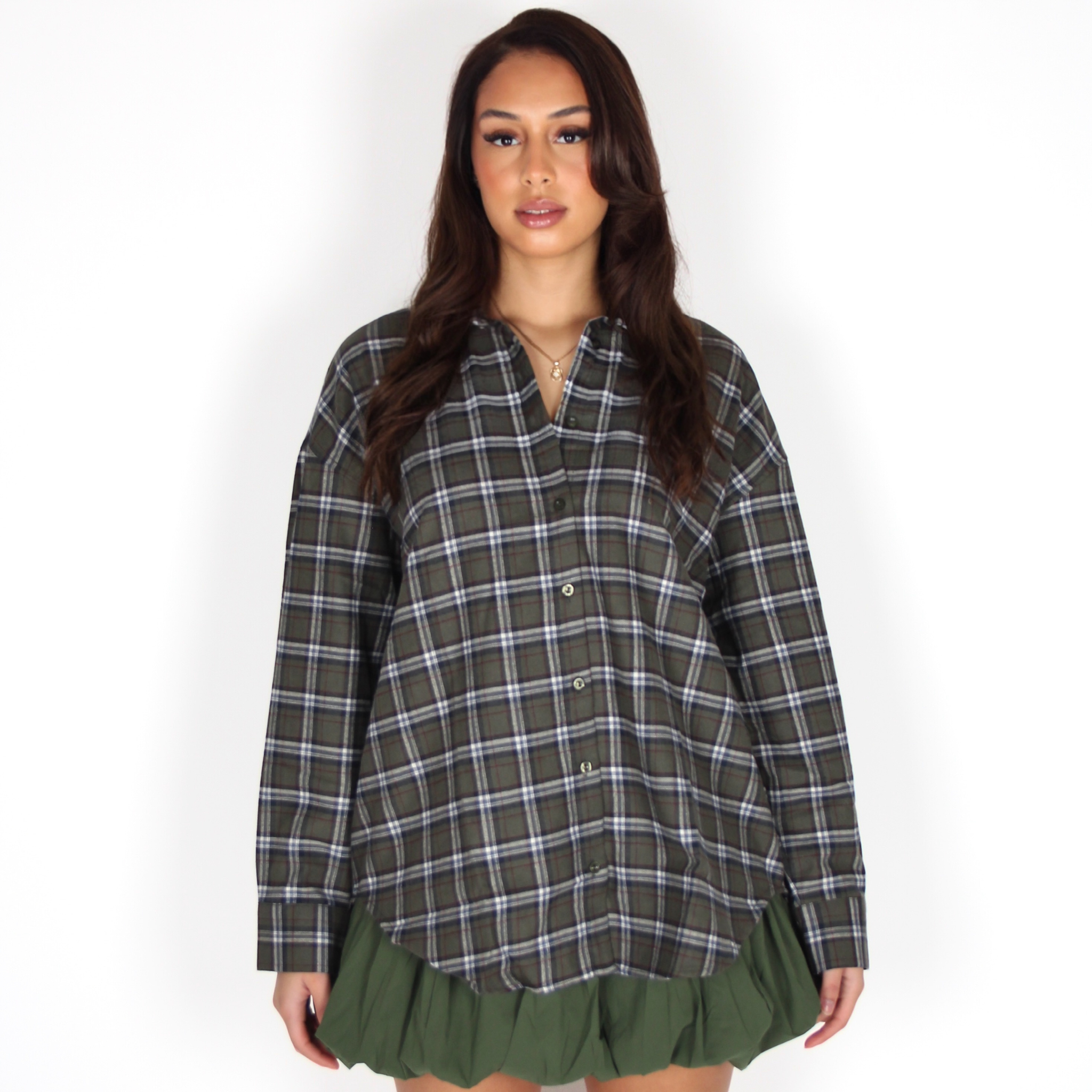 Jax Flannel Green