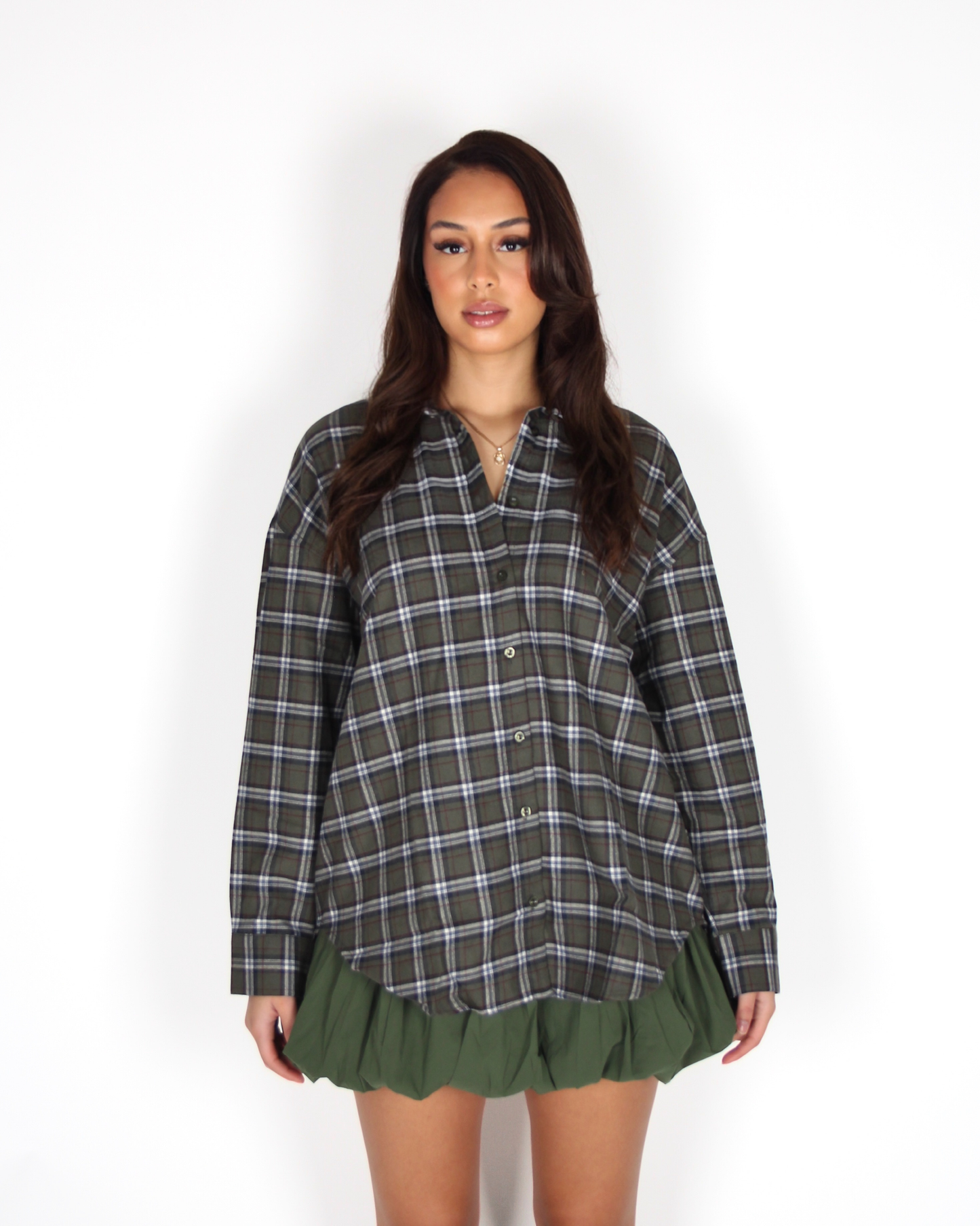 Jax Flannel Green