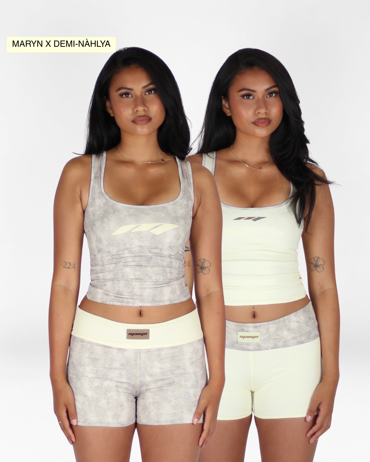 MTL Reversible Tank Top Camo/Butter Yellow