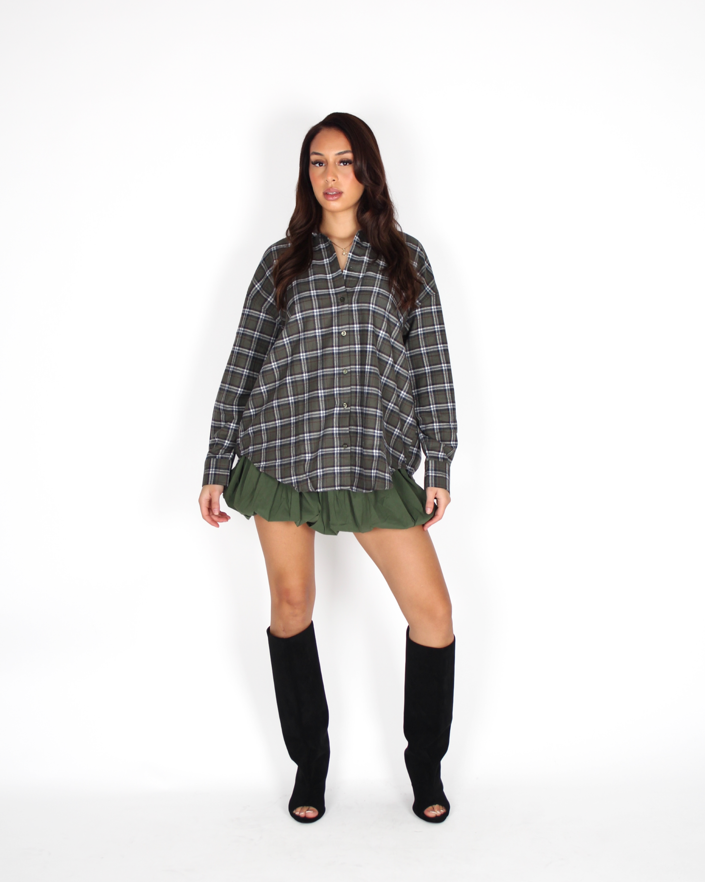 Jax Flannel Green