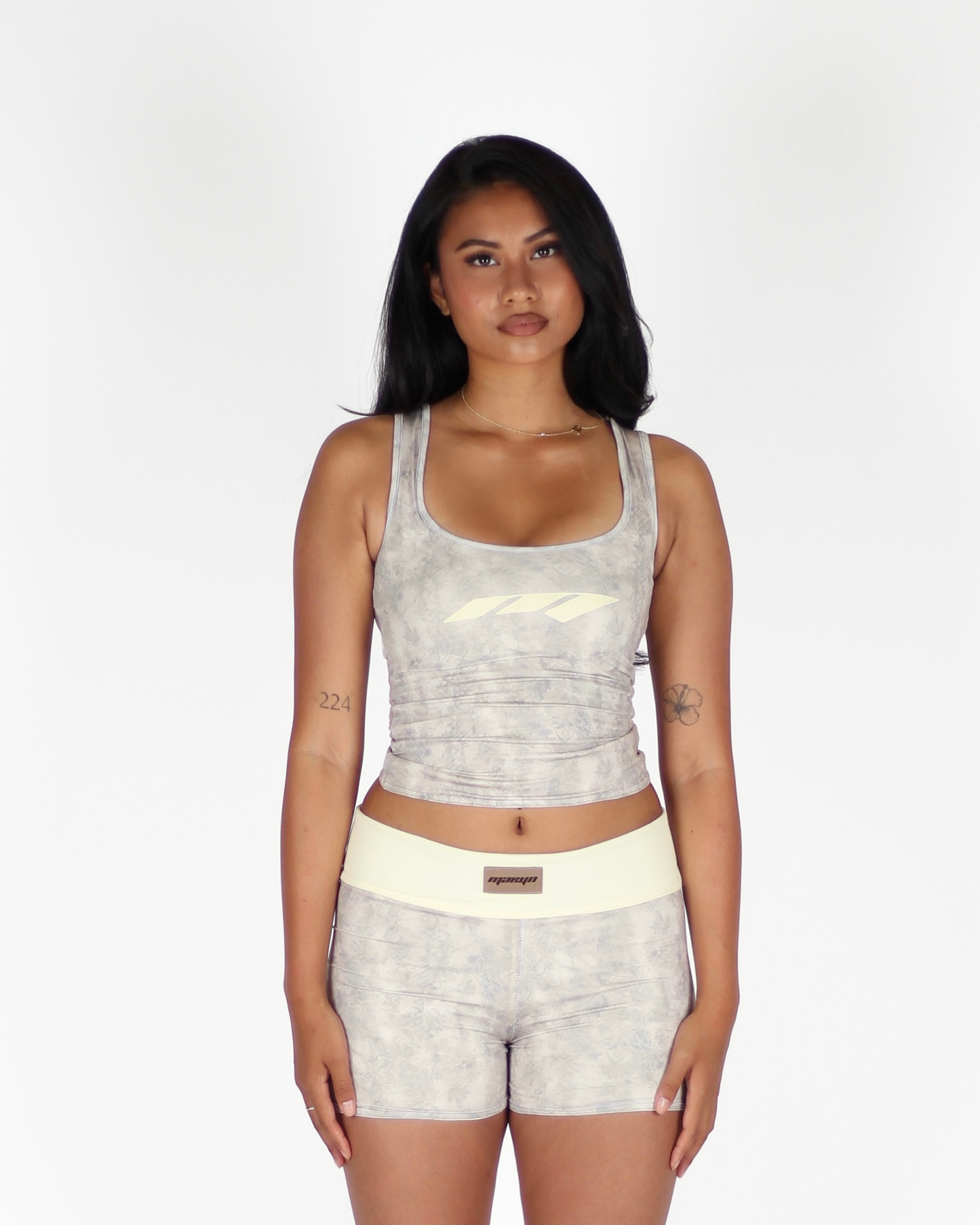 MTL Reversible Tank Top Camo/Butter Yellow