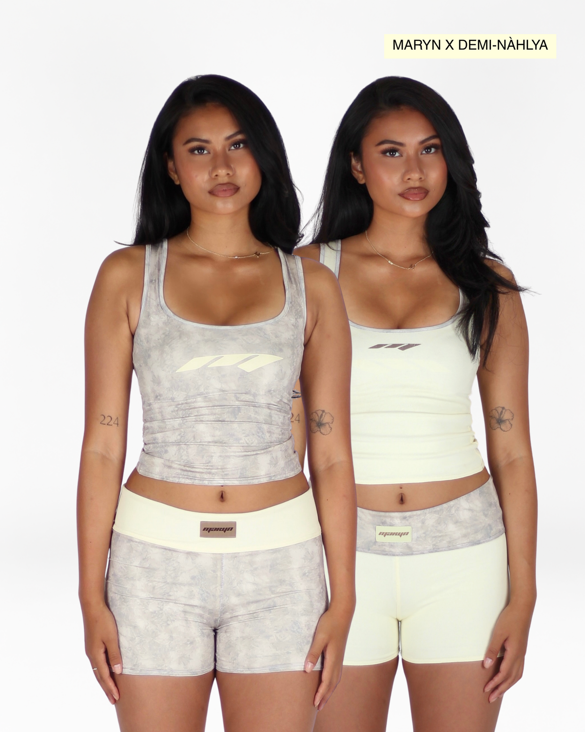 MTL Reversible Tank Top Camo/Butter Yellow