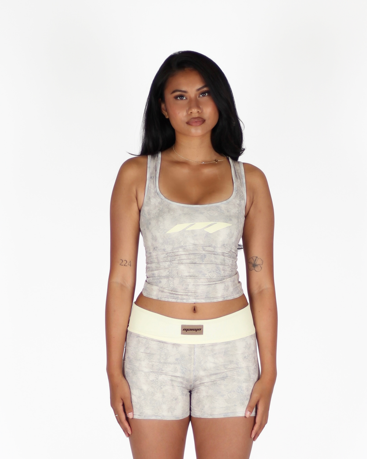 MTL Reversible Tank Top Camo/Butter Yellow