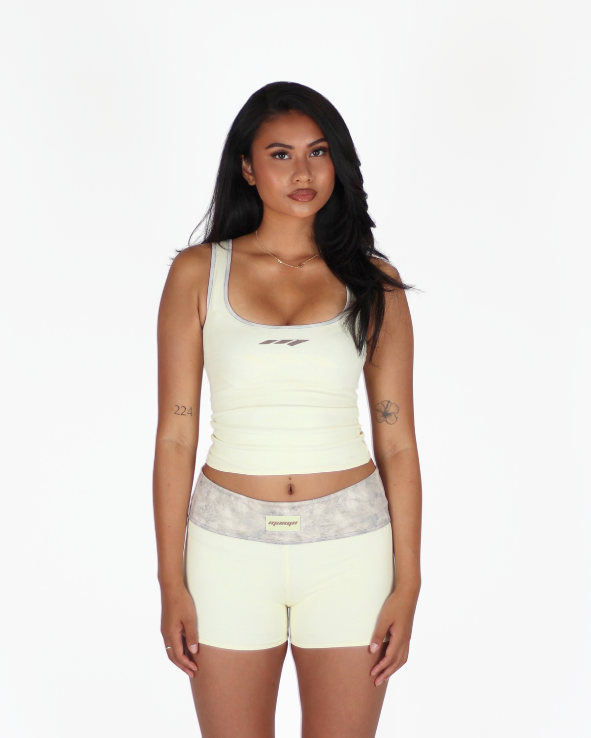 MTL Reversible Tank Top Camo/Butter Yellow
