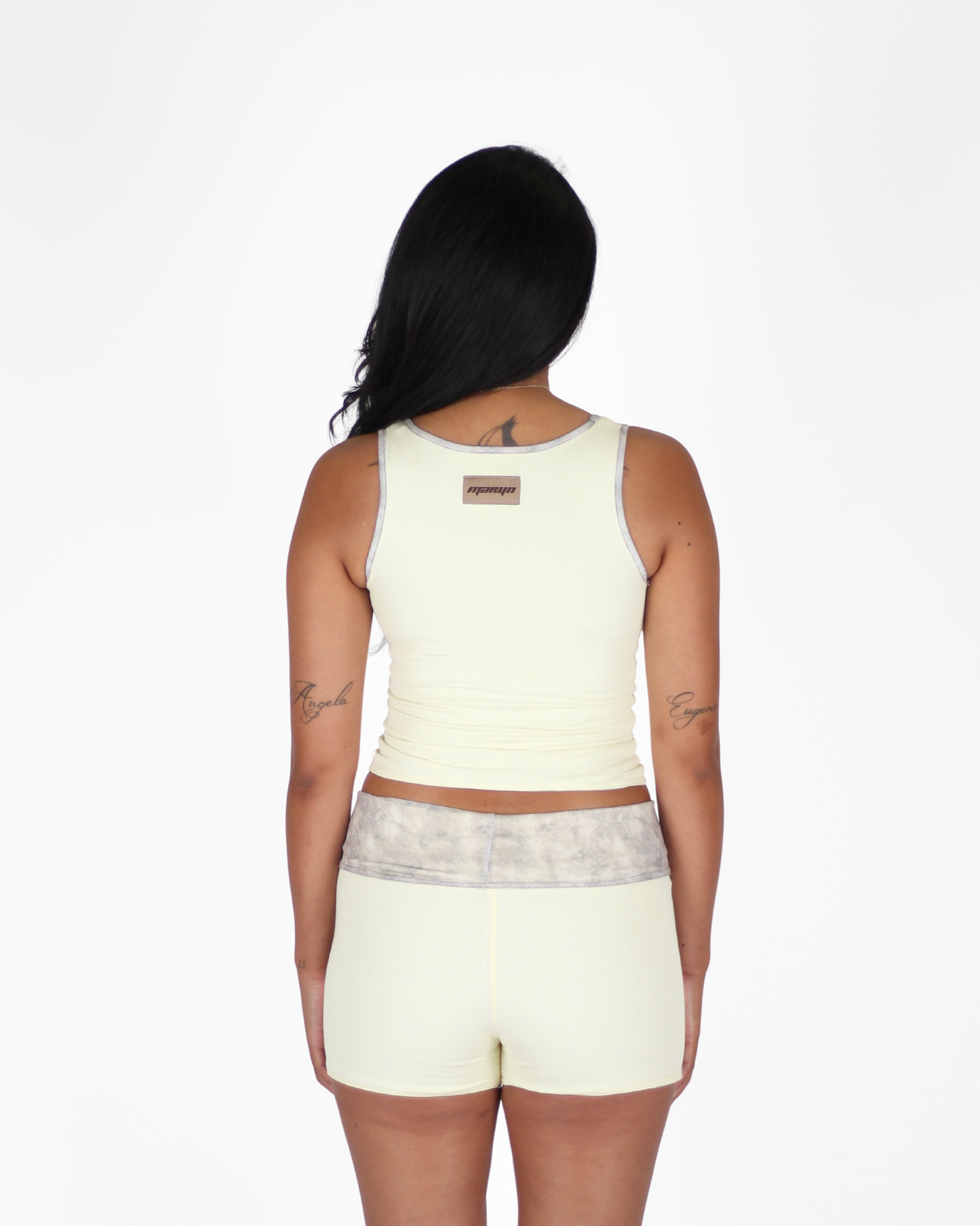 MTL Reversible Tank Top Camo/Butter Yellow