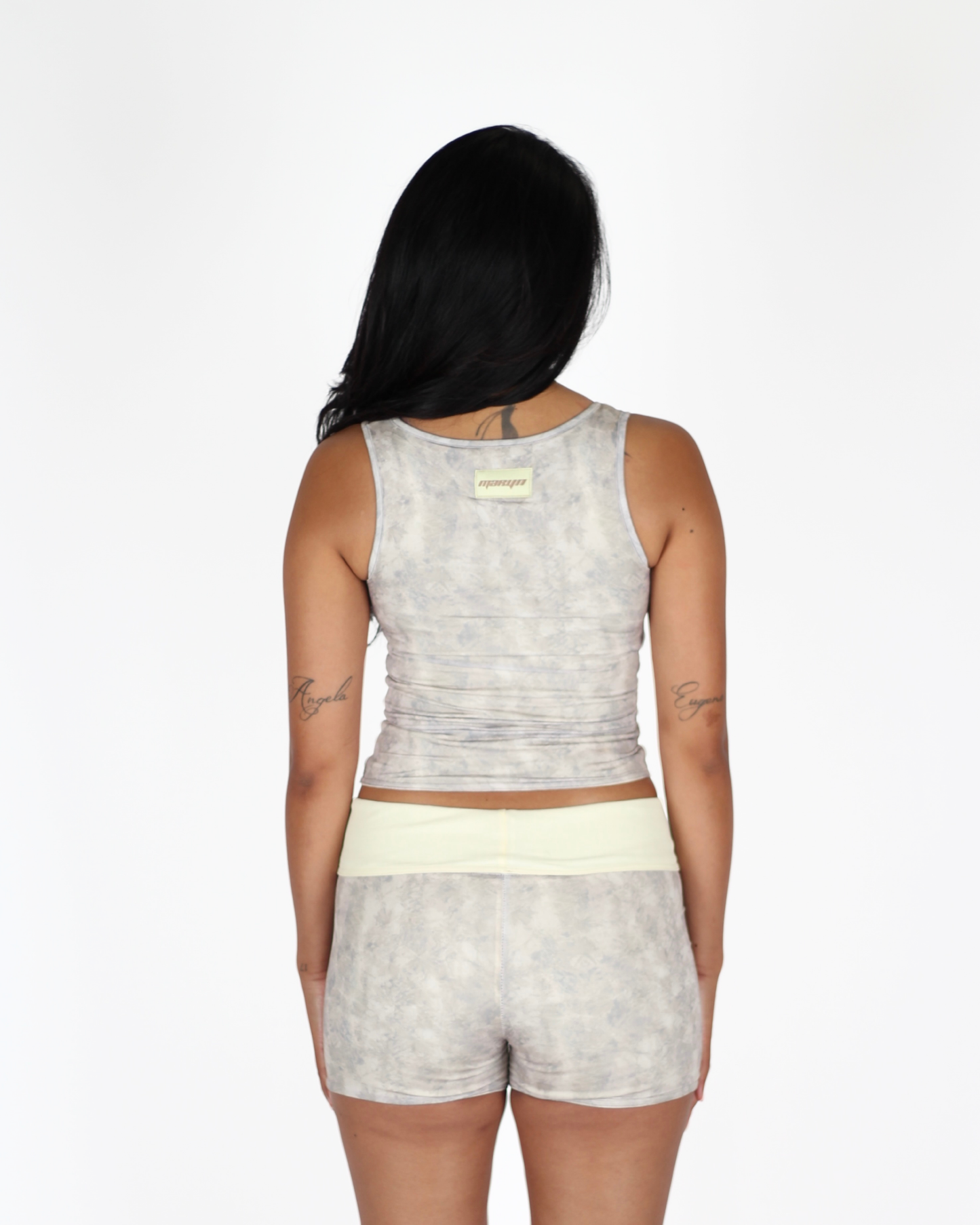 MTL Reversible Tank Top Camo/Butter Yellow