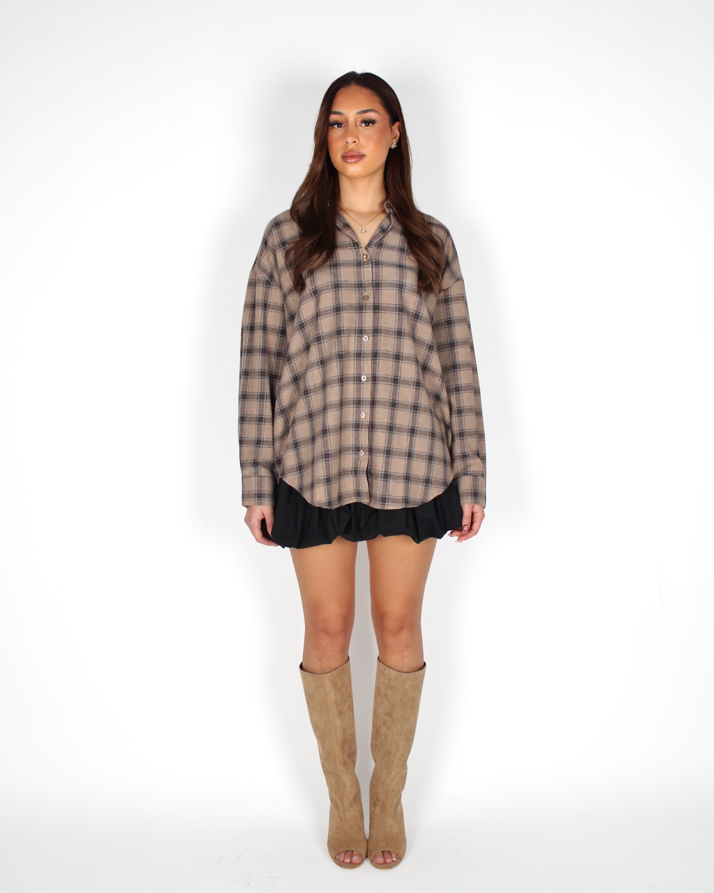 Aylin Flannel Beige