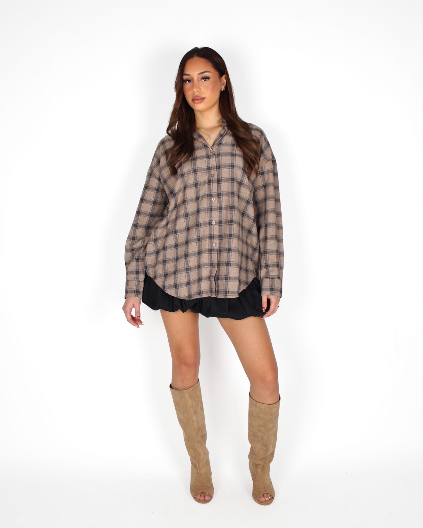 Aylin Flannel Beige