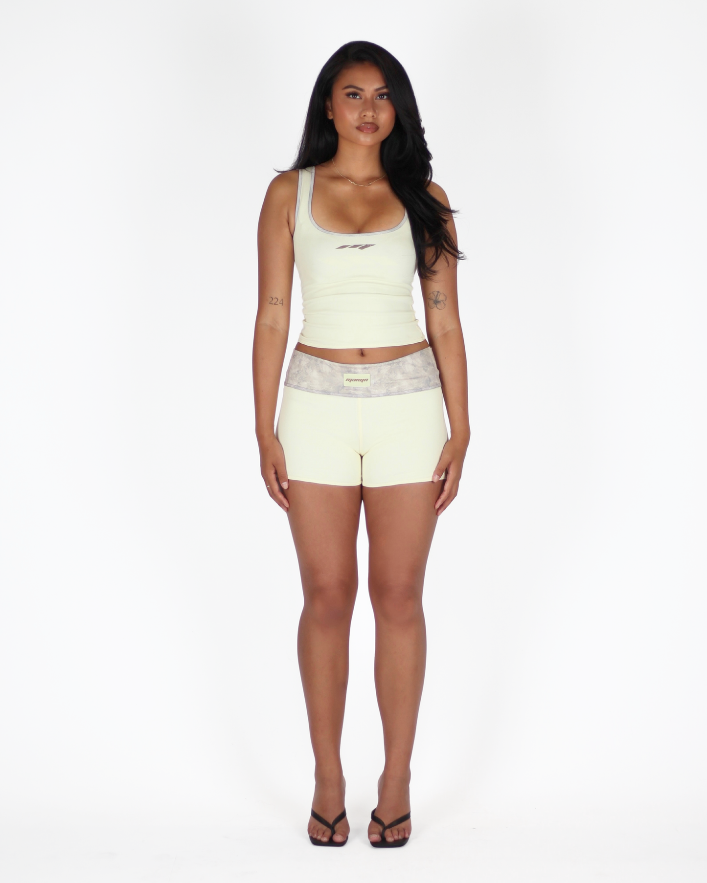 MTL Reversible Tank Top Camo/Butter Yellow