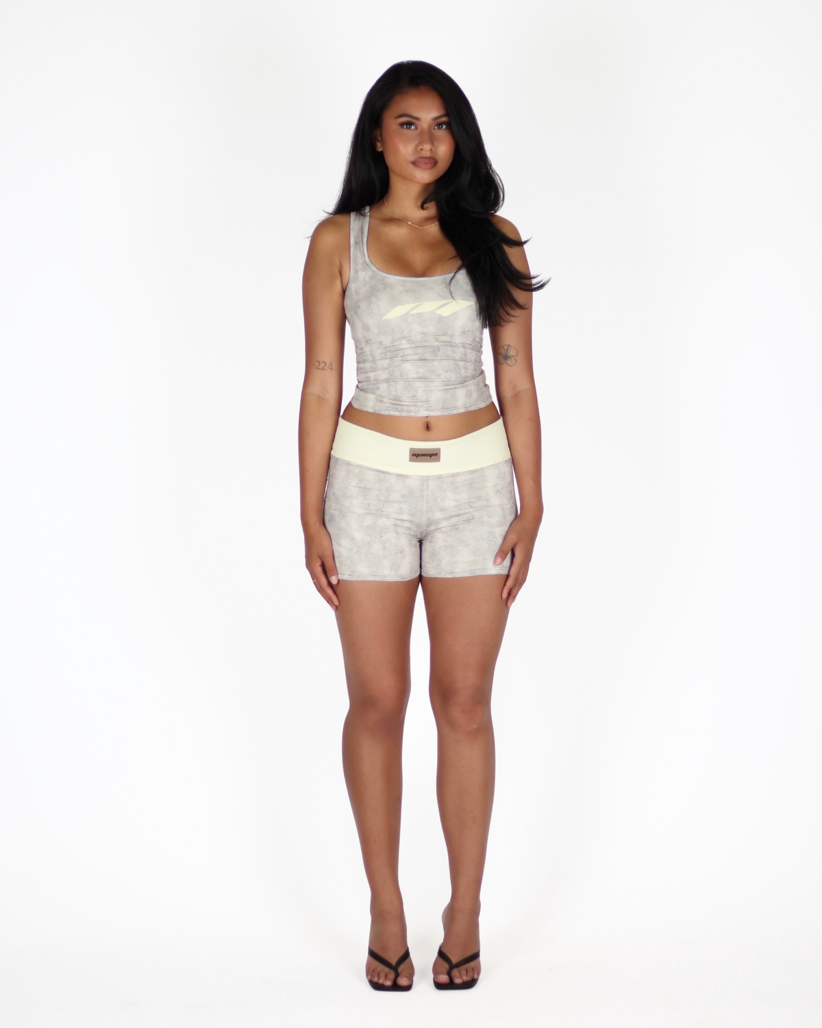 MTL Reversible Shorts Camo/Butter Yellow