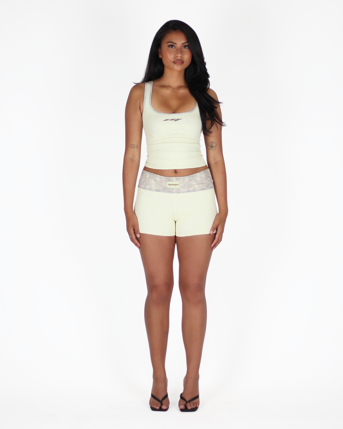 MTL Reversible Tank Top Camo/Butter Yellow