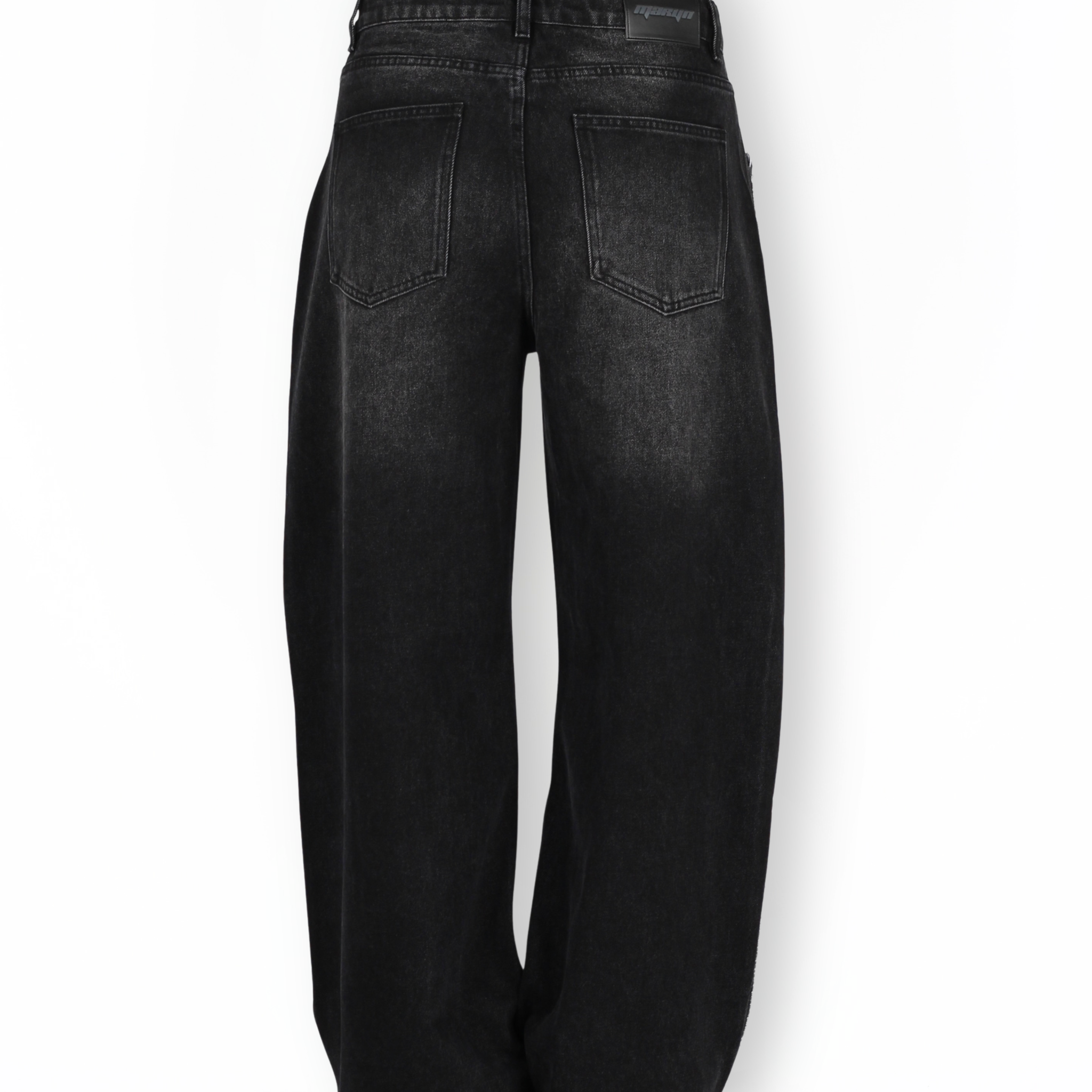 MTL Reworked Straight Leg Jeans Black