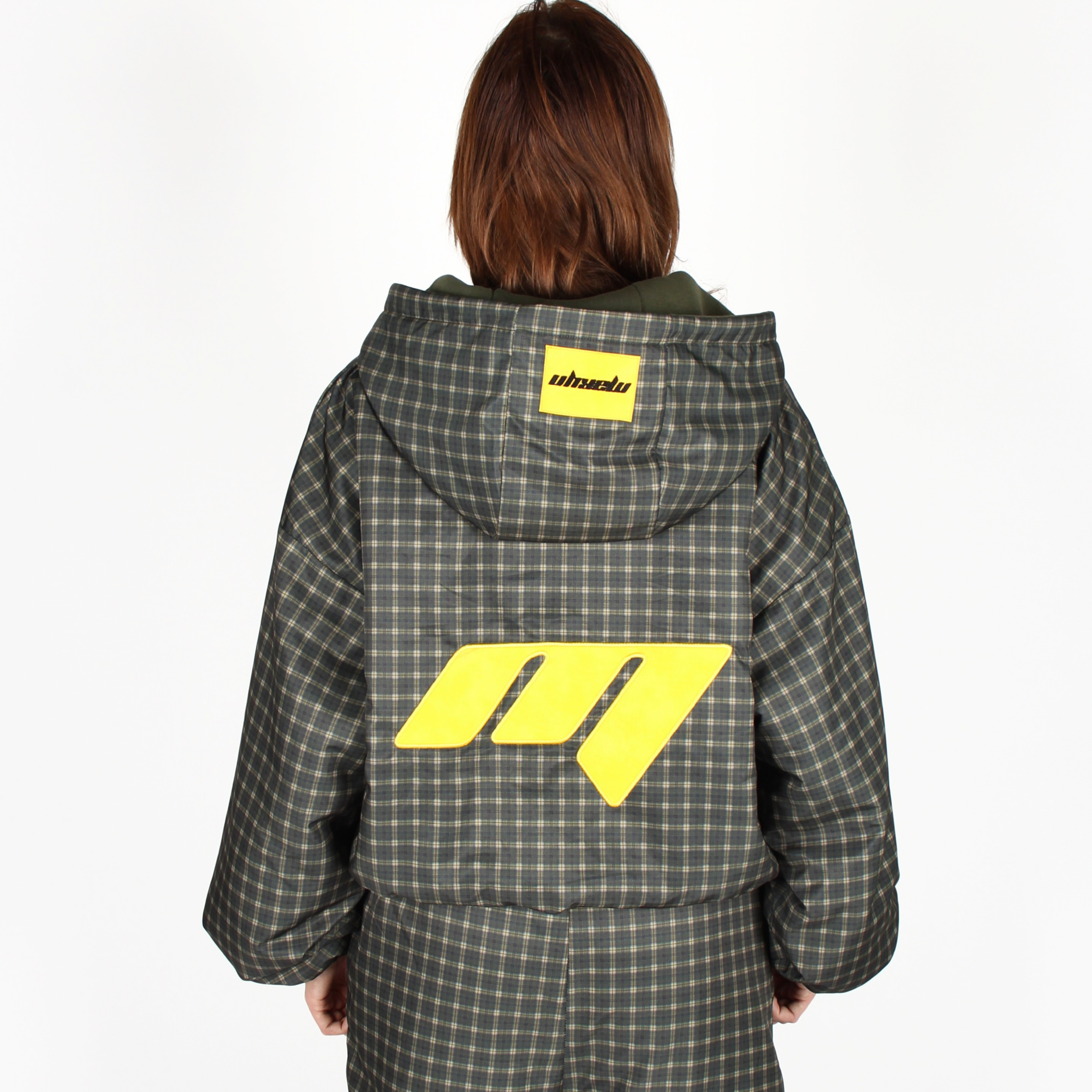 PRE-ORDER MTL Reversible Checked Jacket Green