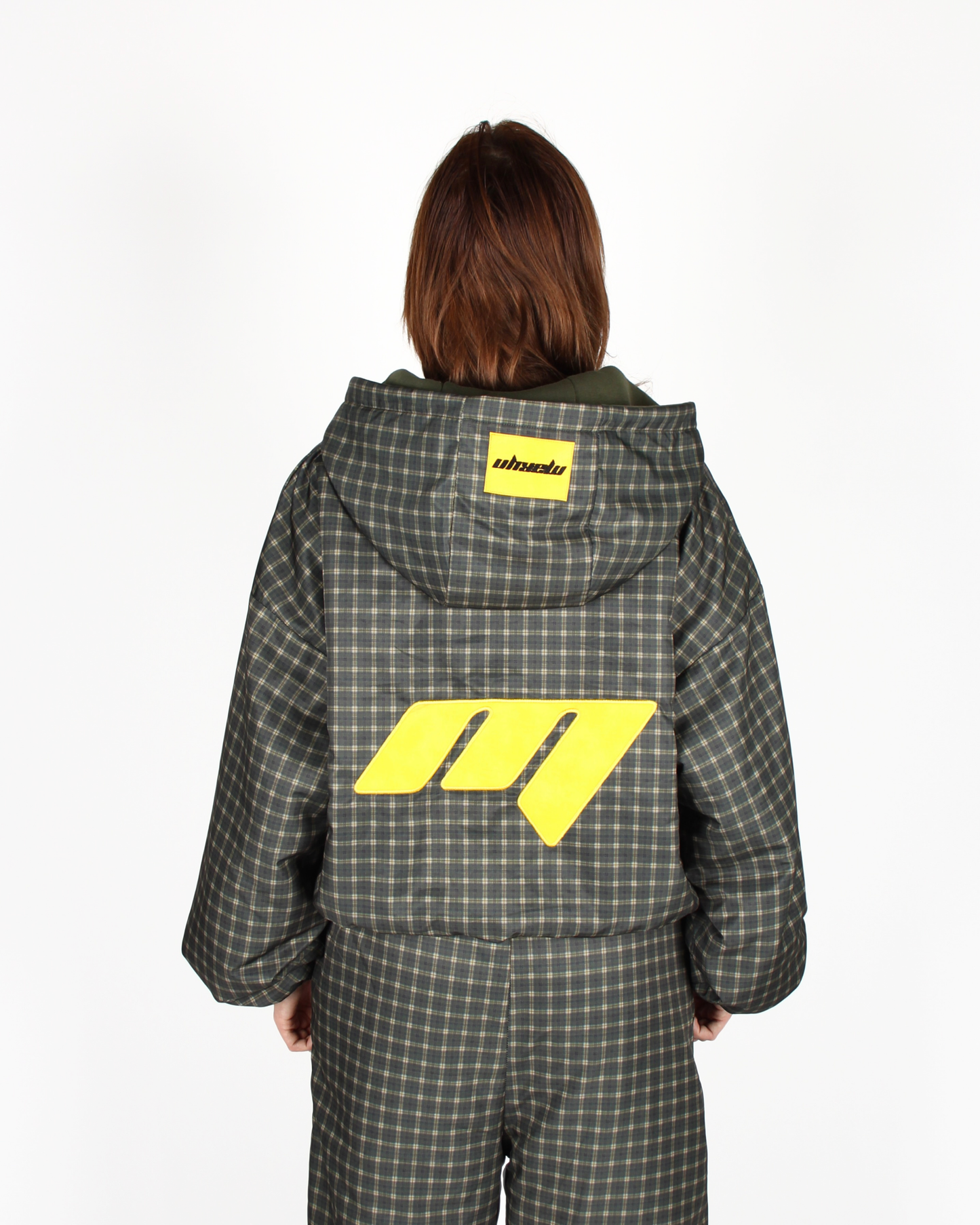 MTL Reversible Checked Jacket Green