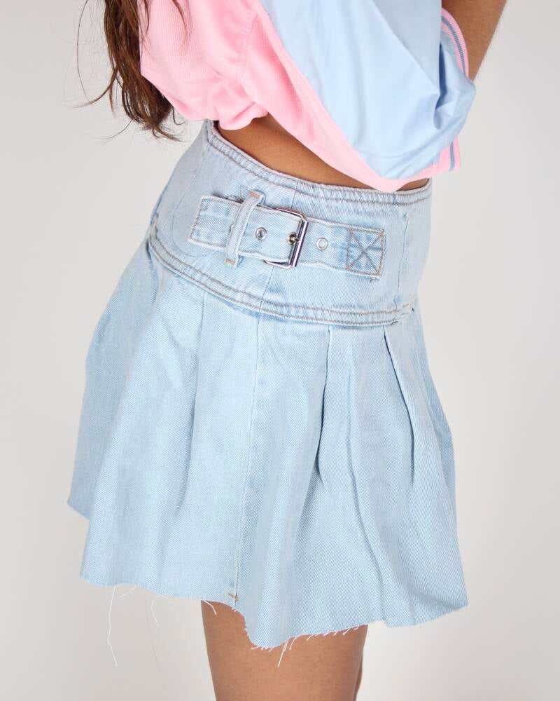 Rue Skirt Light Blue