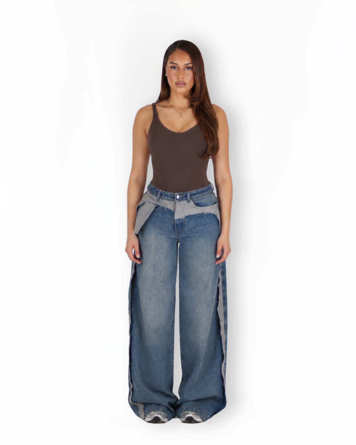 MTL Sculpting Label Bodysuit Brown