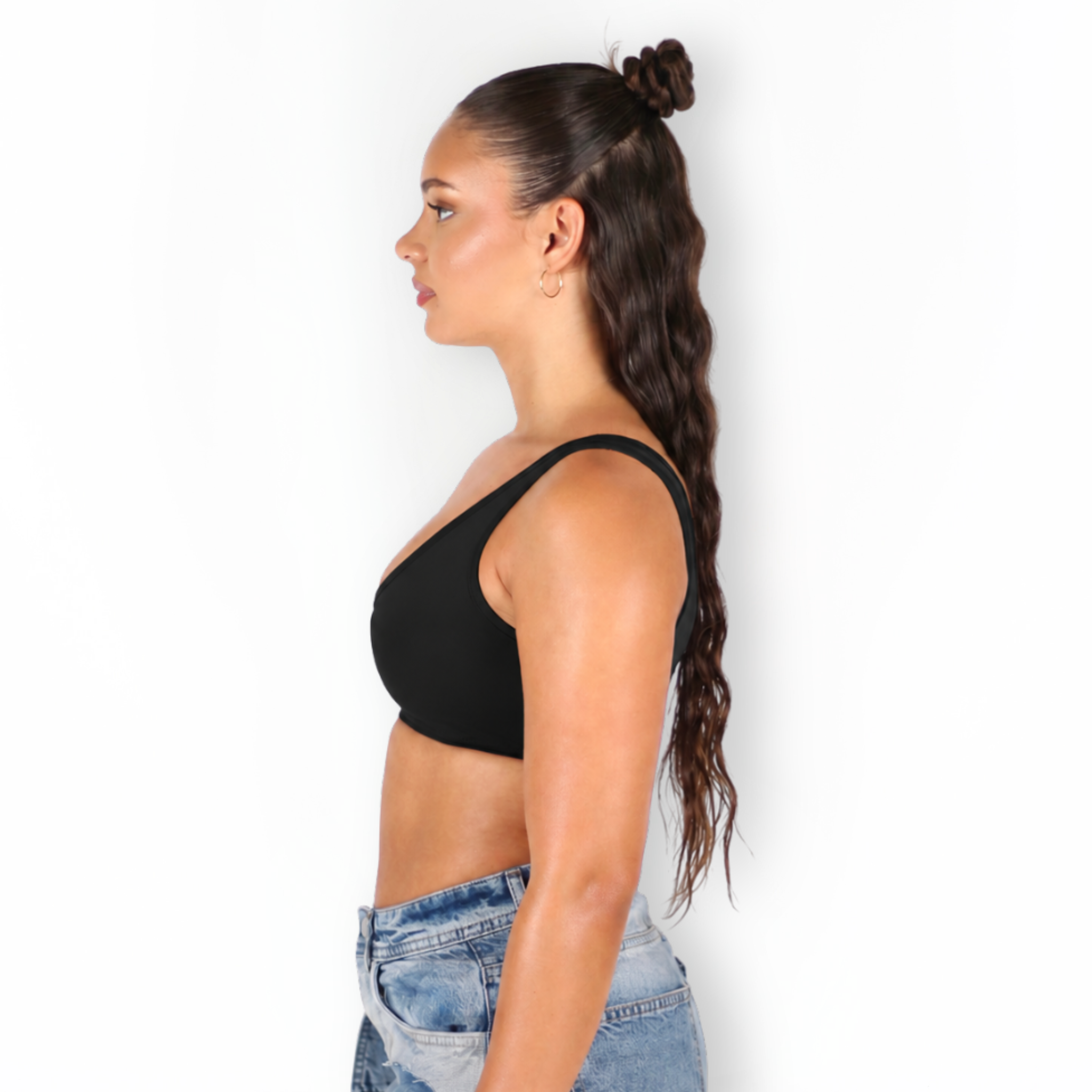 MTL Mini Logo Top Black/Yellow