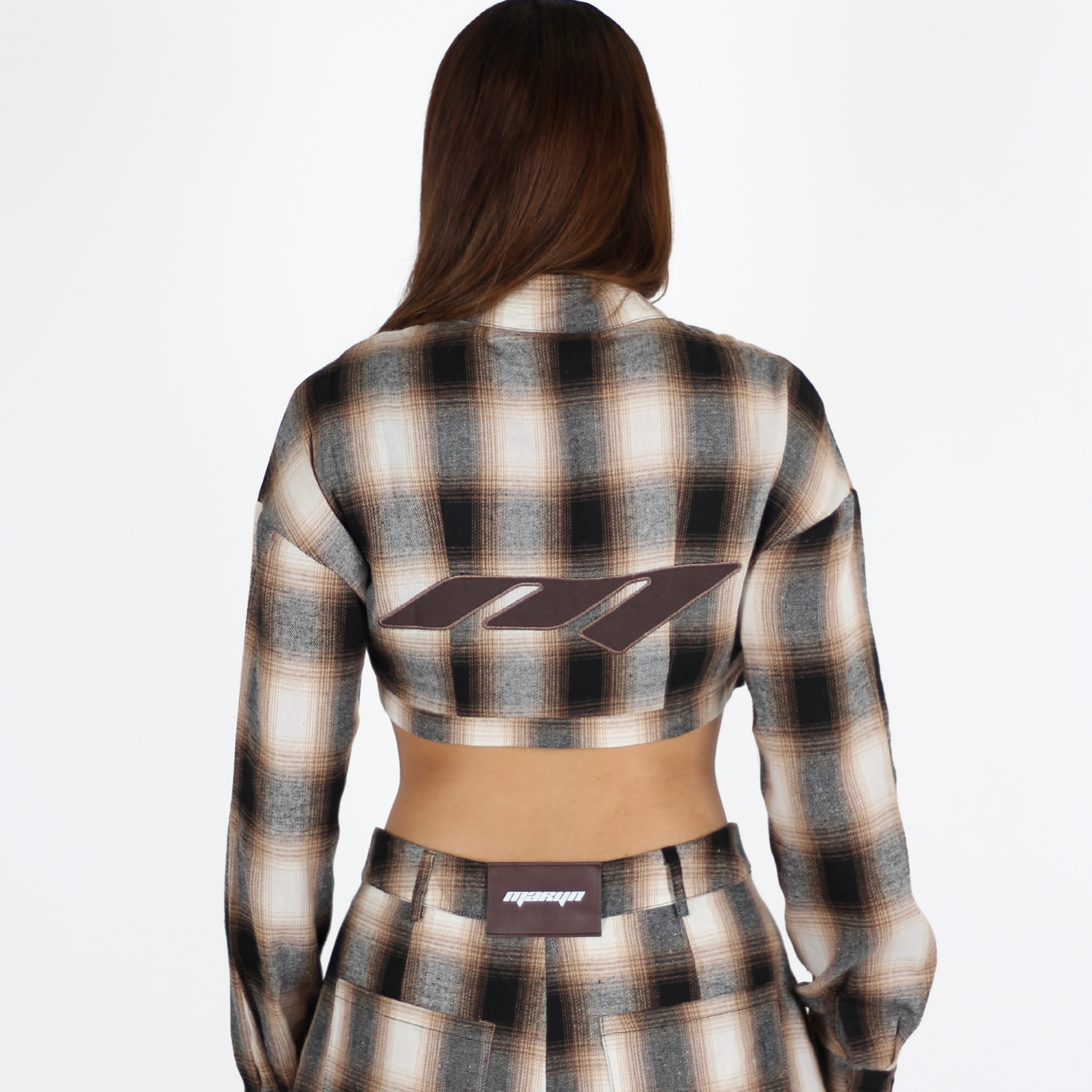 MTL Checked Cropped Flannel