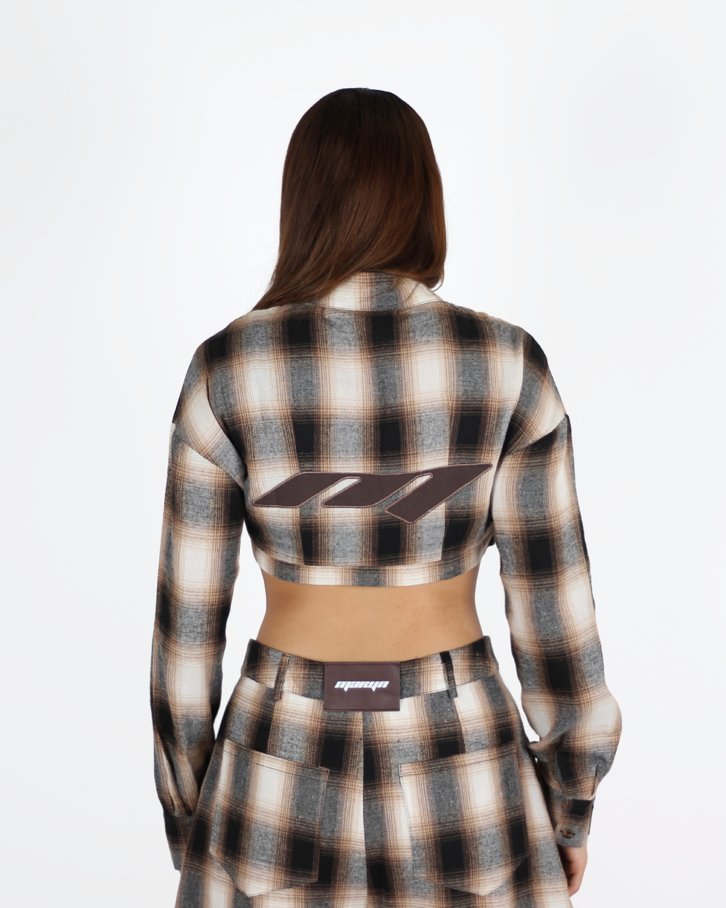 MTL Checked Cropped Flannel