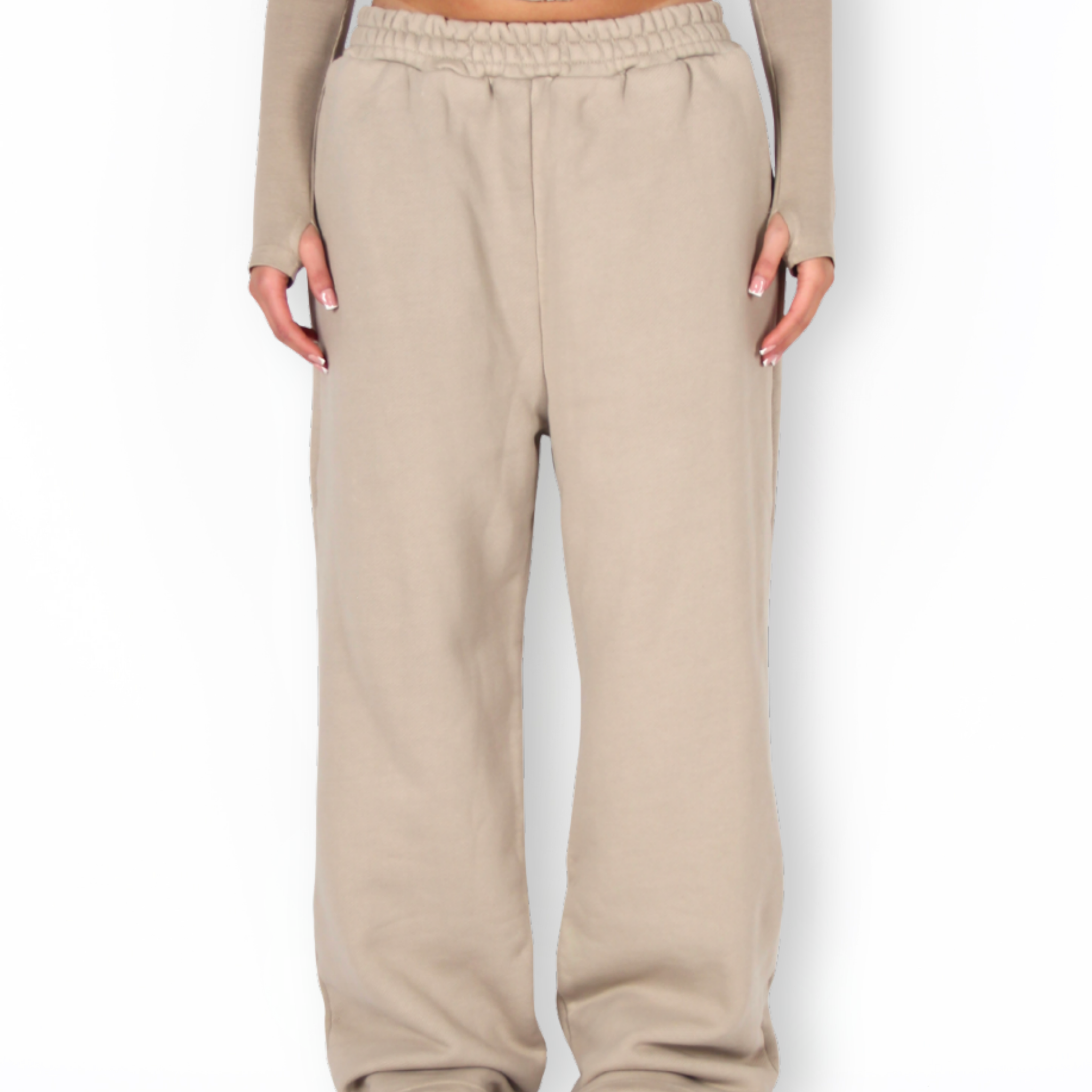 MTL Oversized Joggers Beige