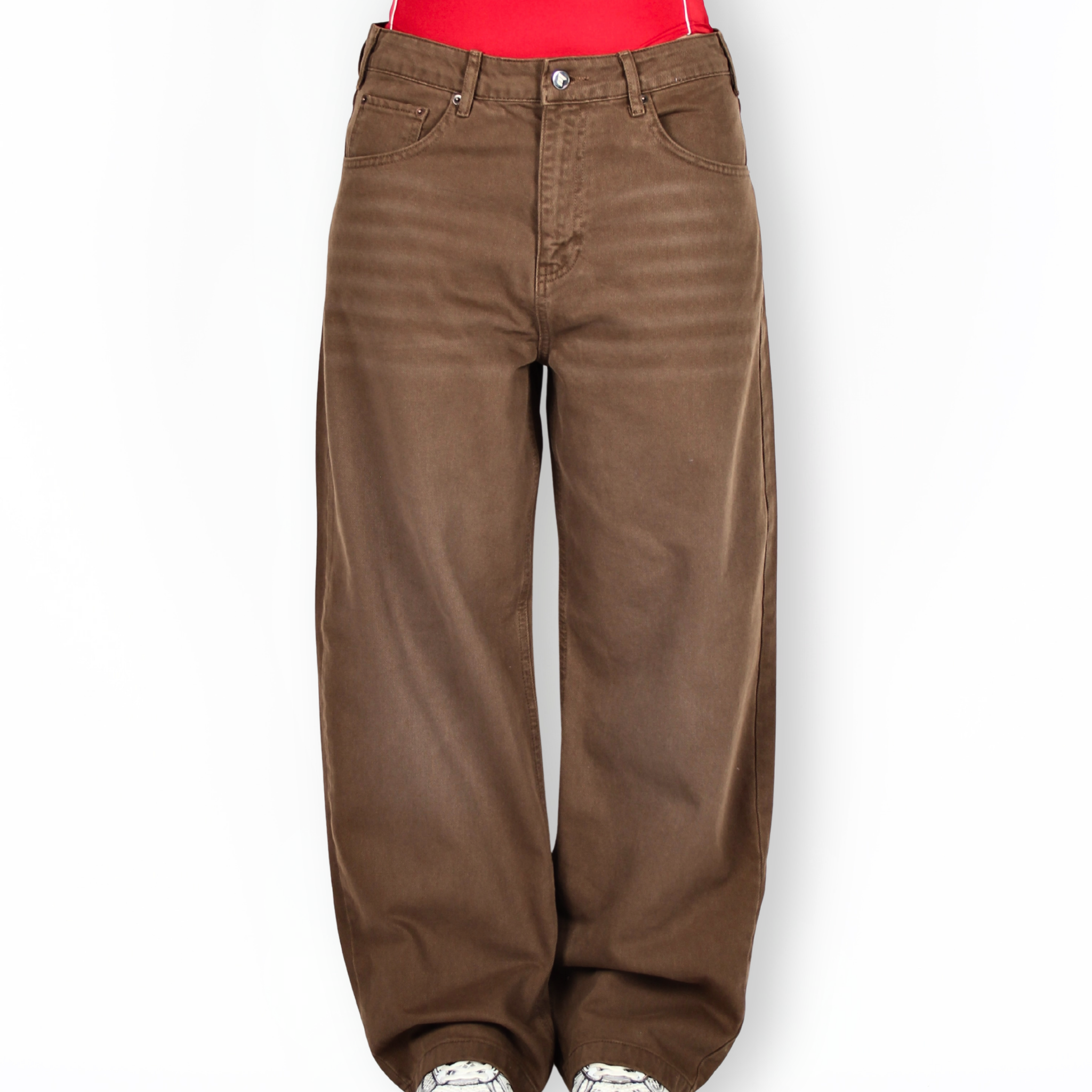 MTL Washed Jeans Brown