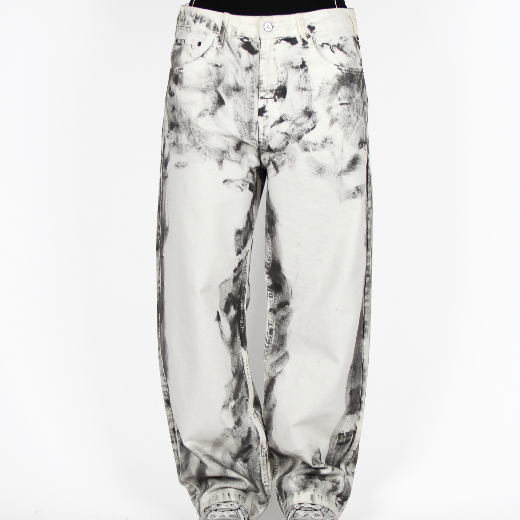 MTL Stained Jeans Ecru/Black