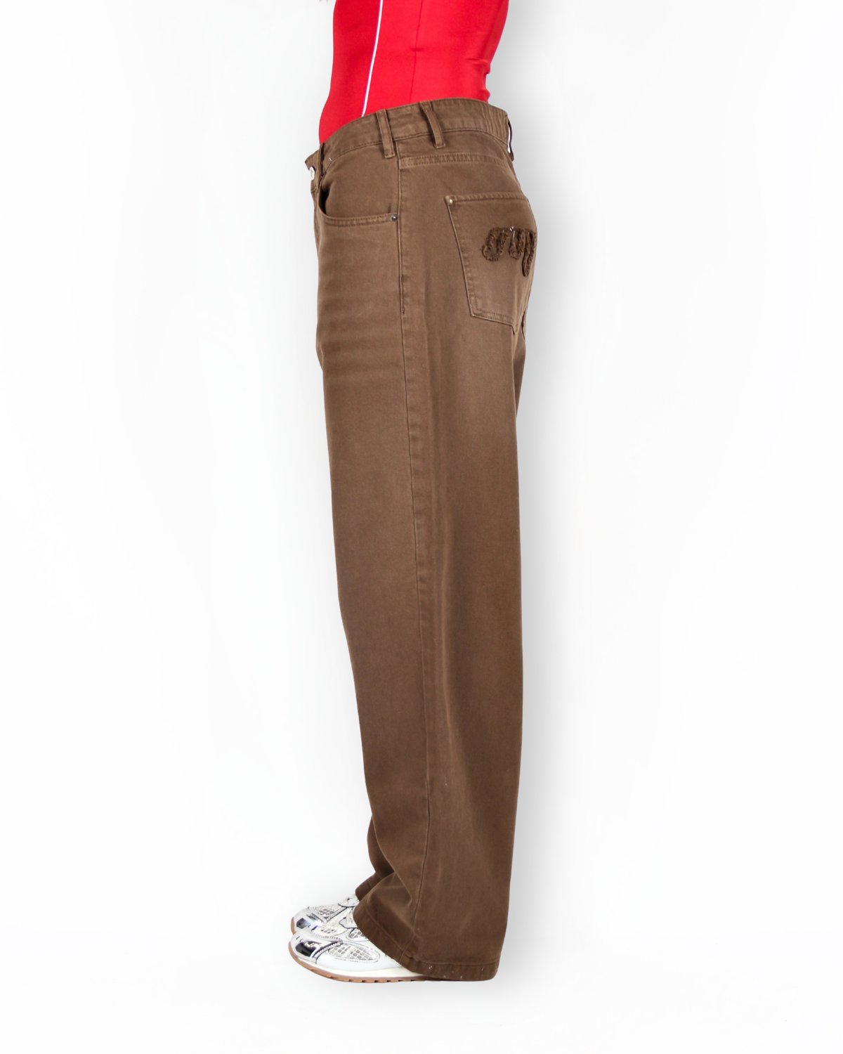 MTL Washed Jeans Brown