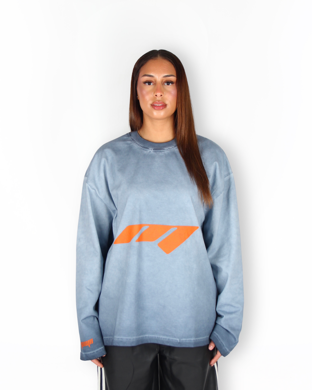 MTL Printed Longsleeve Blue/Orange
