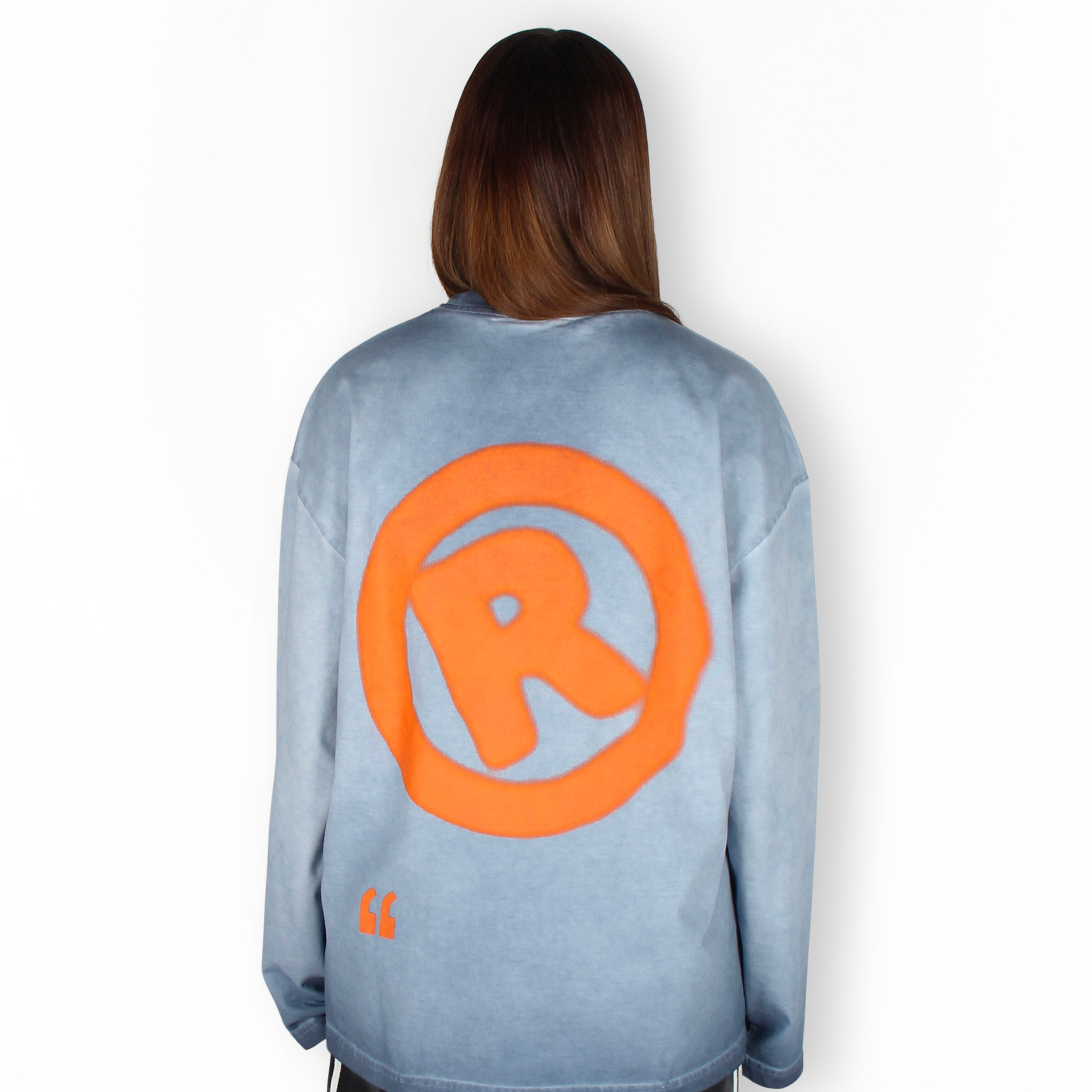 MTL Printed Longsleeve Blue/Orange