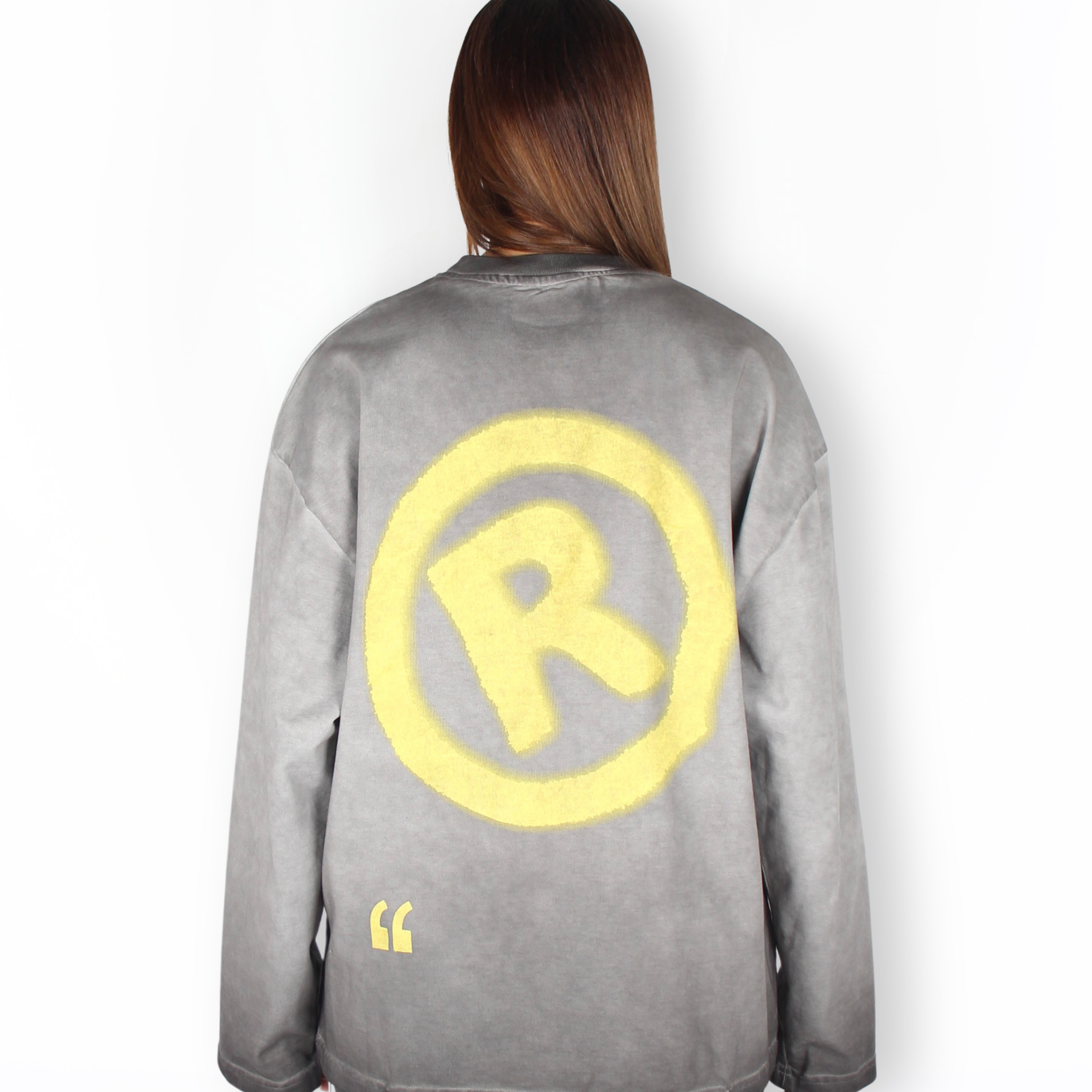MTL Printed Longsleeve Grey/Yellow