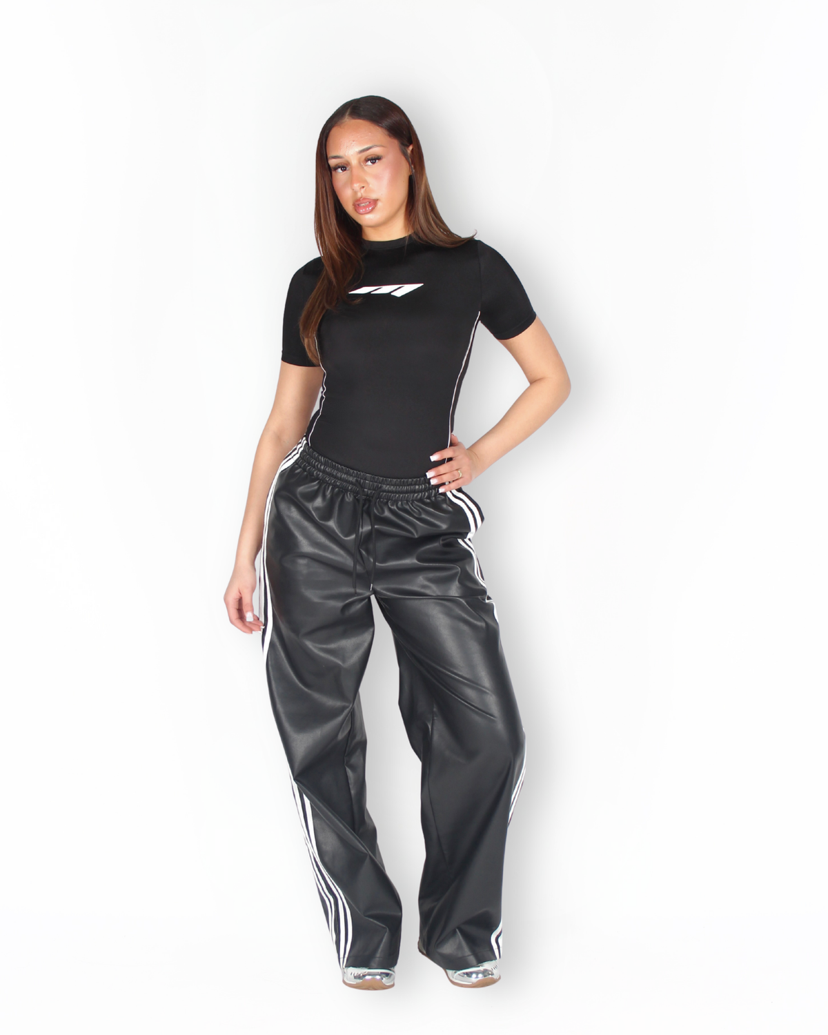 MTL Short Sleeve Bodysuit Black