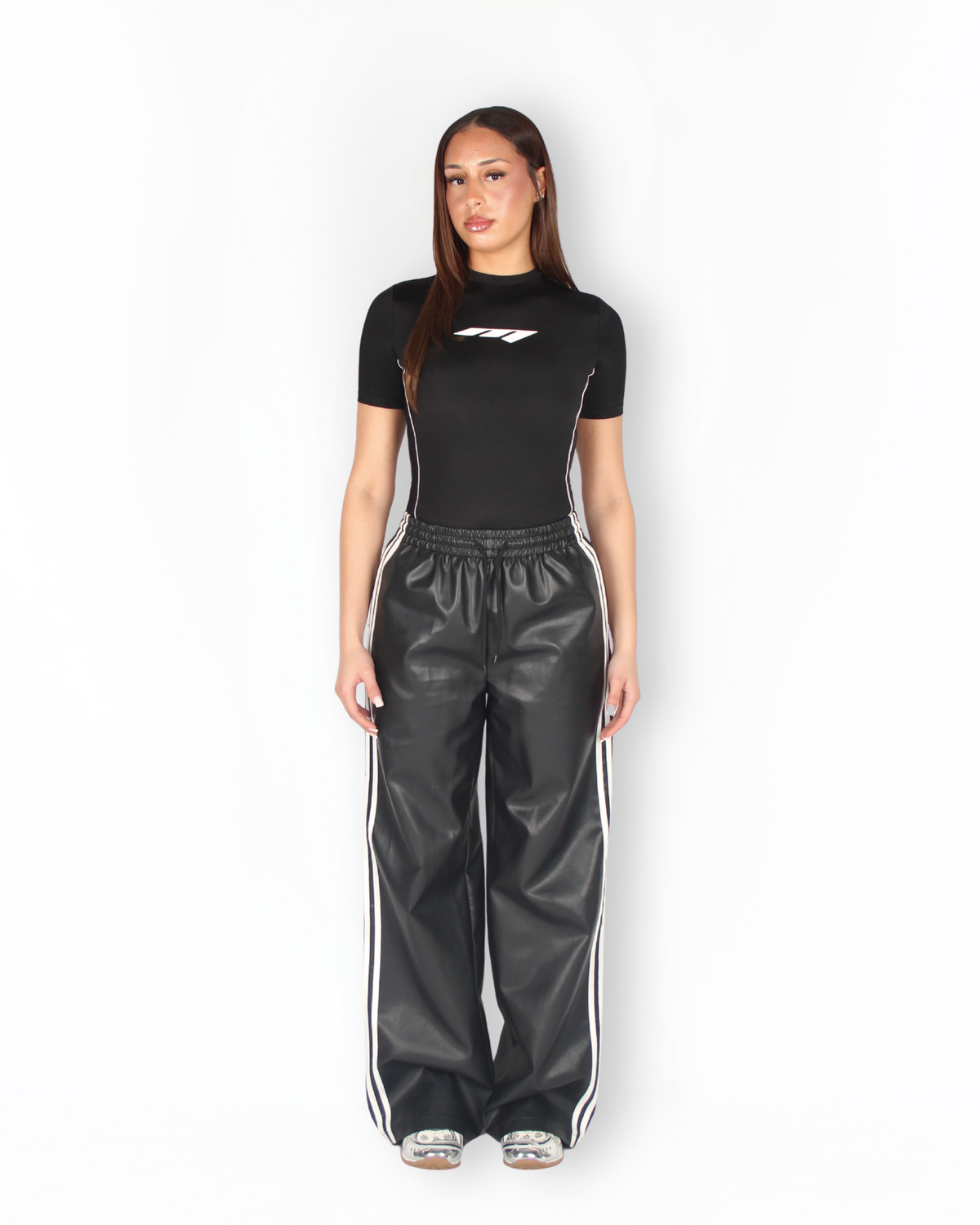 MTL Short Sleeve Bodysuit Black