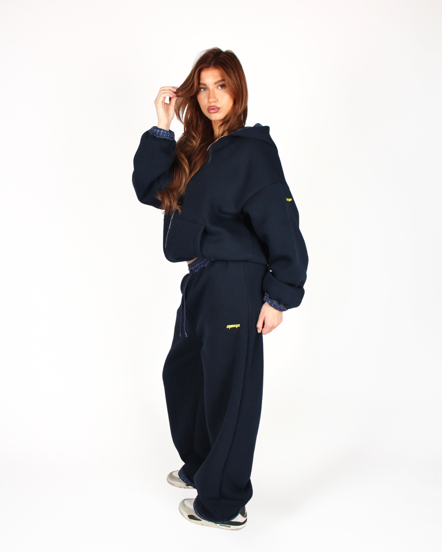 MTL Reversible Checked Jacket Navy