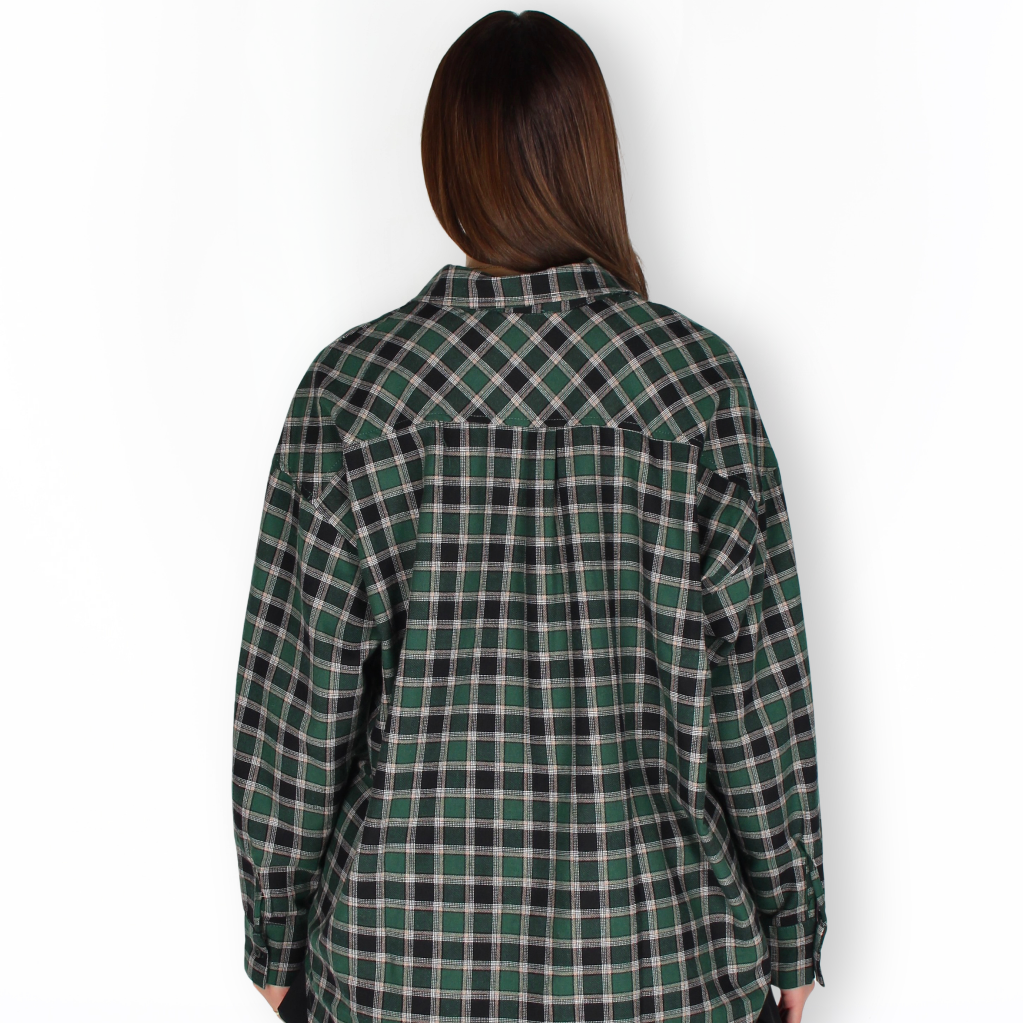 Raye Flannel Green