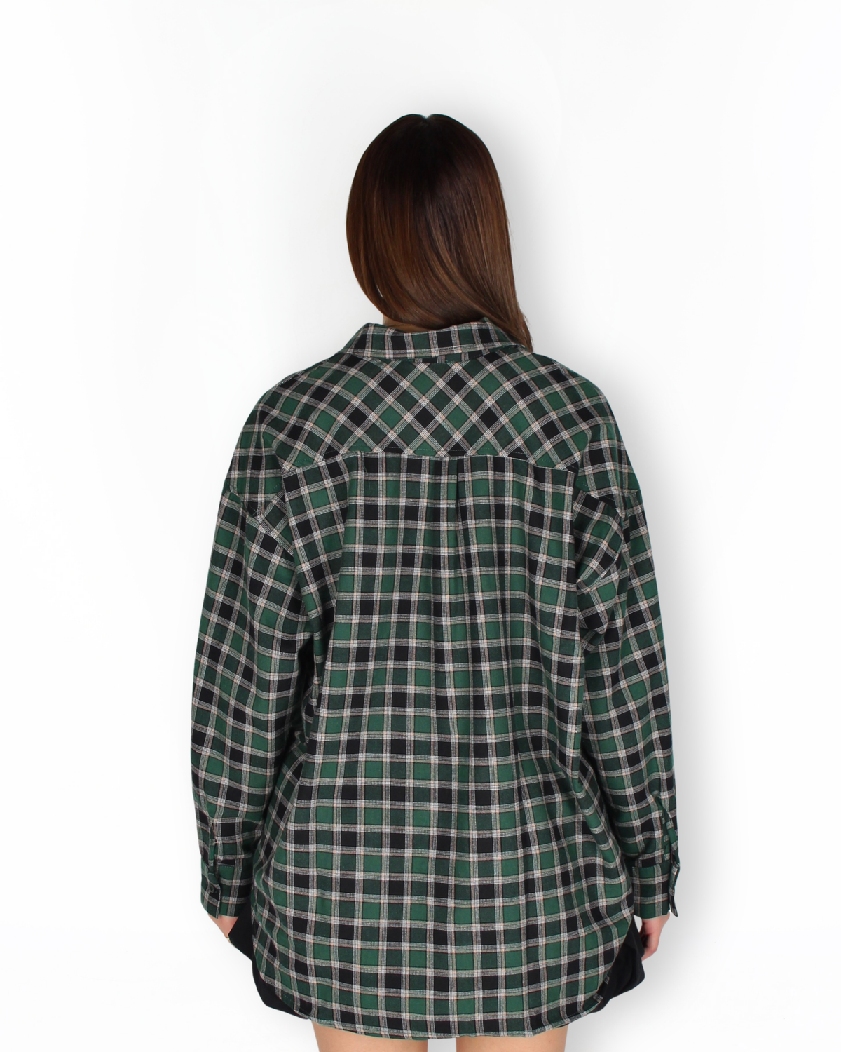 Raye Flannel Green